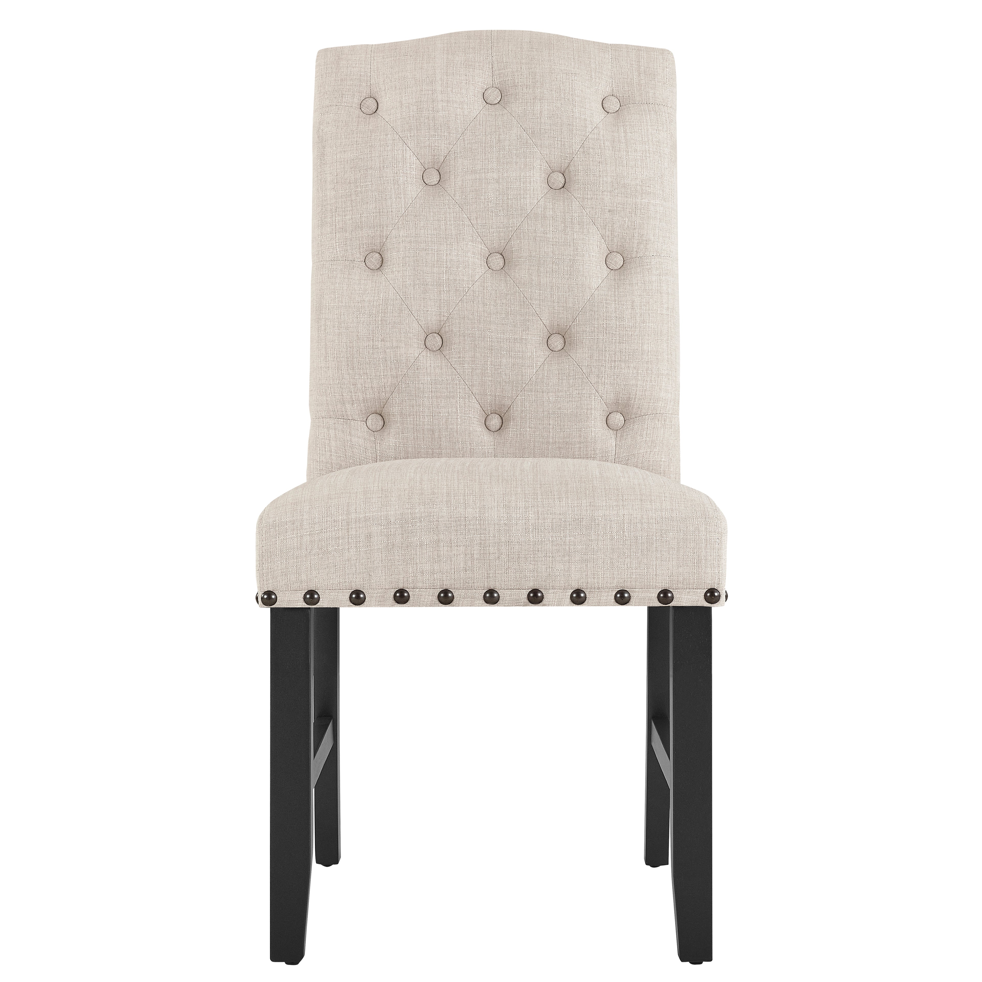 Daphne 5 Pc Natural 60" Dining Set W/Natural Chairs