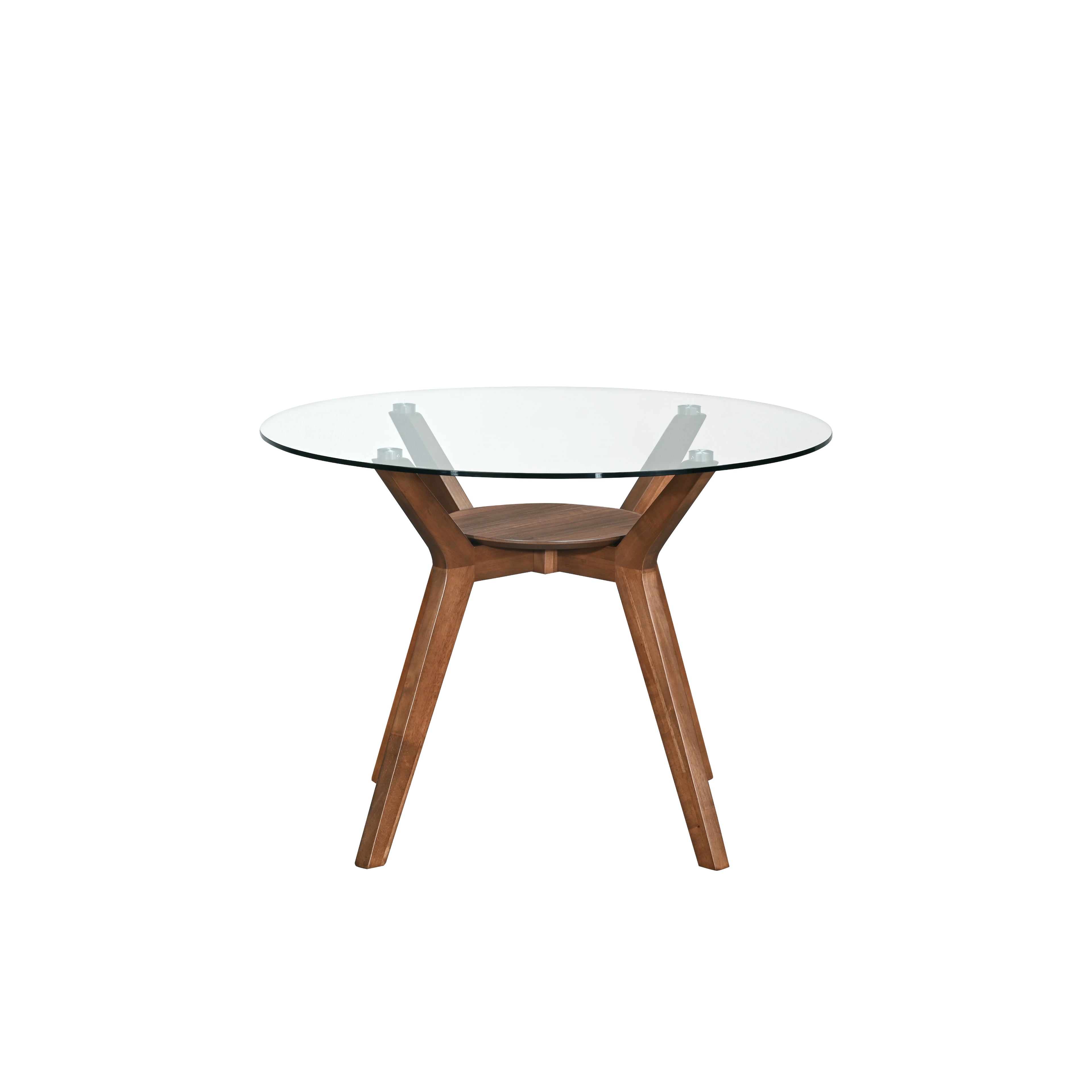Oscar Round Glass Top For Std Or Counter Dining Base