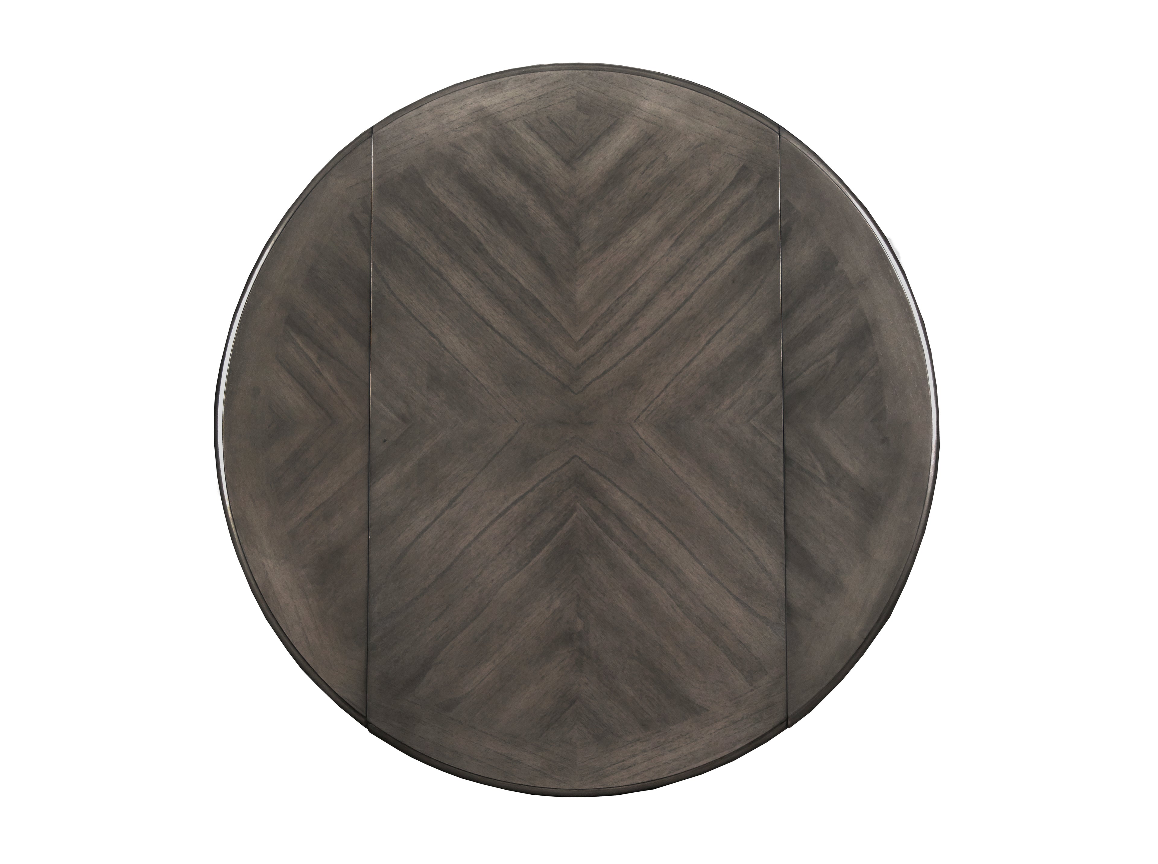 Gia 3 Pc 42" Drop Leaf Dining Table & 2 Chairs-Gray