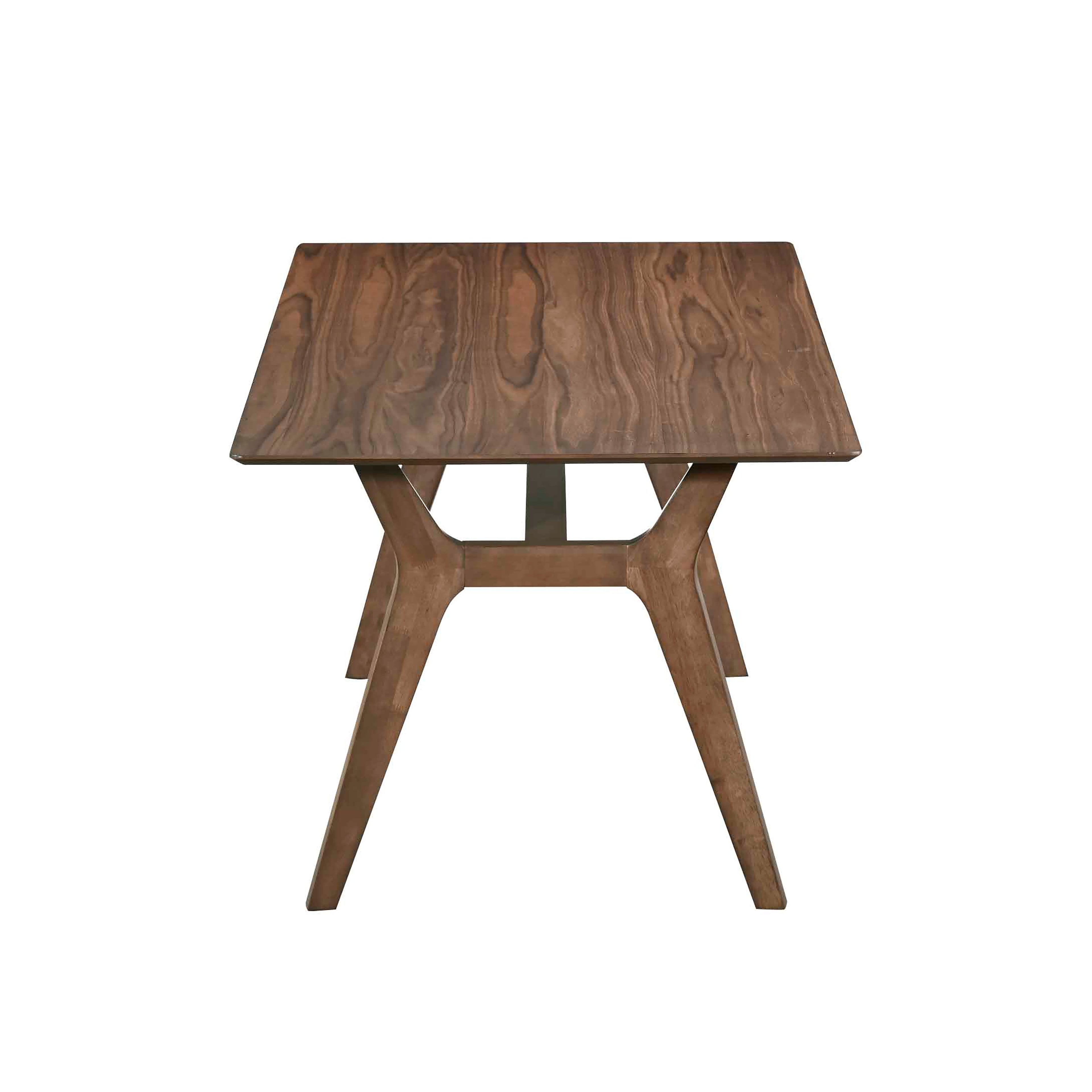 Thea 70" Rectangular Dining Table-Walnut