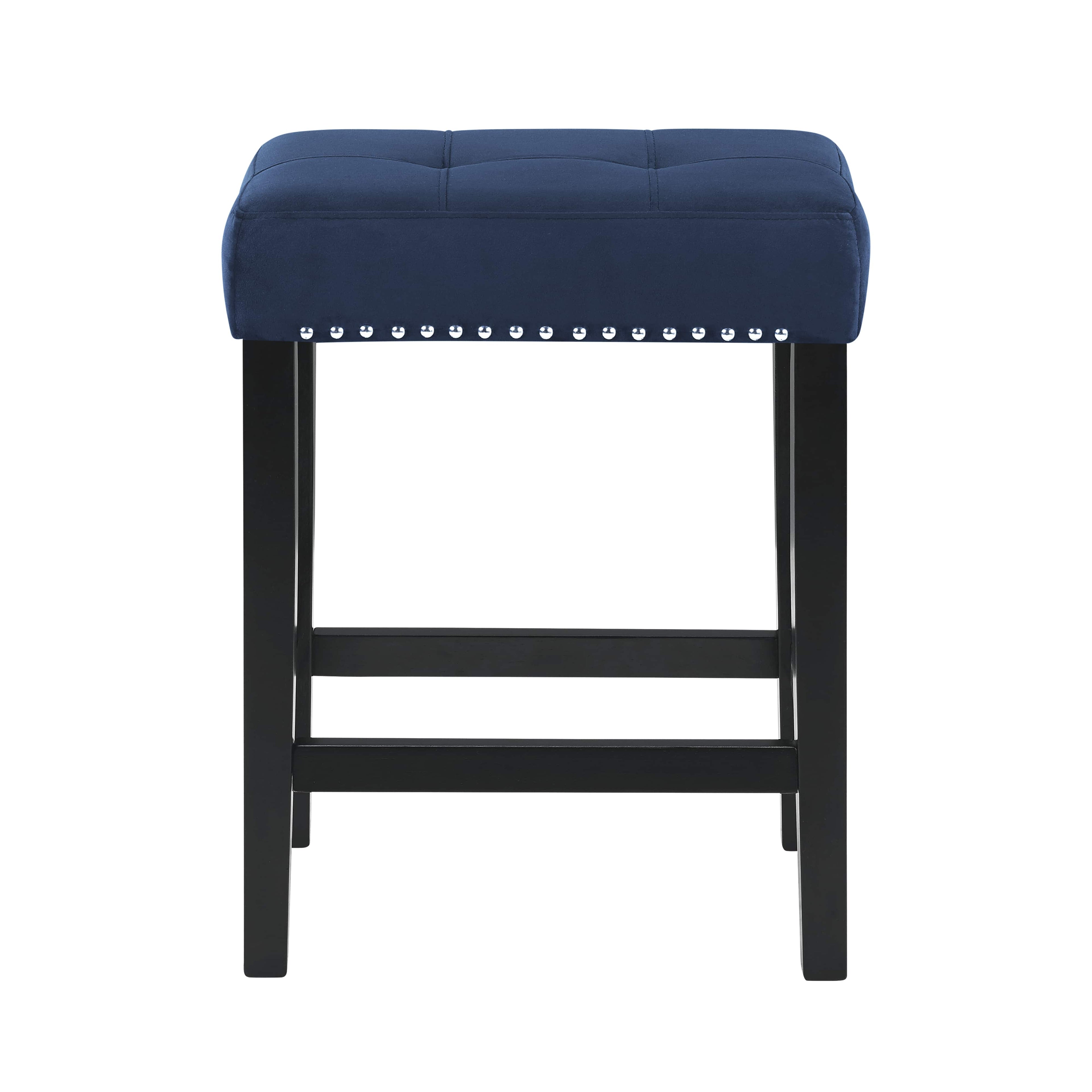 Celeste Theater Bar Table W/ 3 Stools-Blue