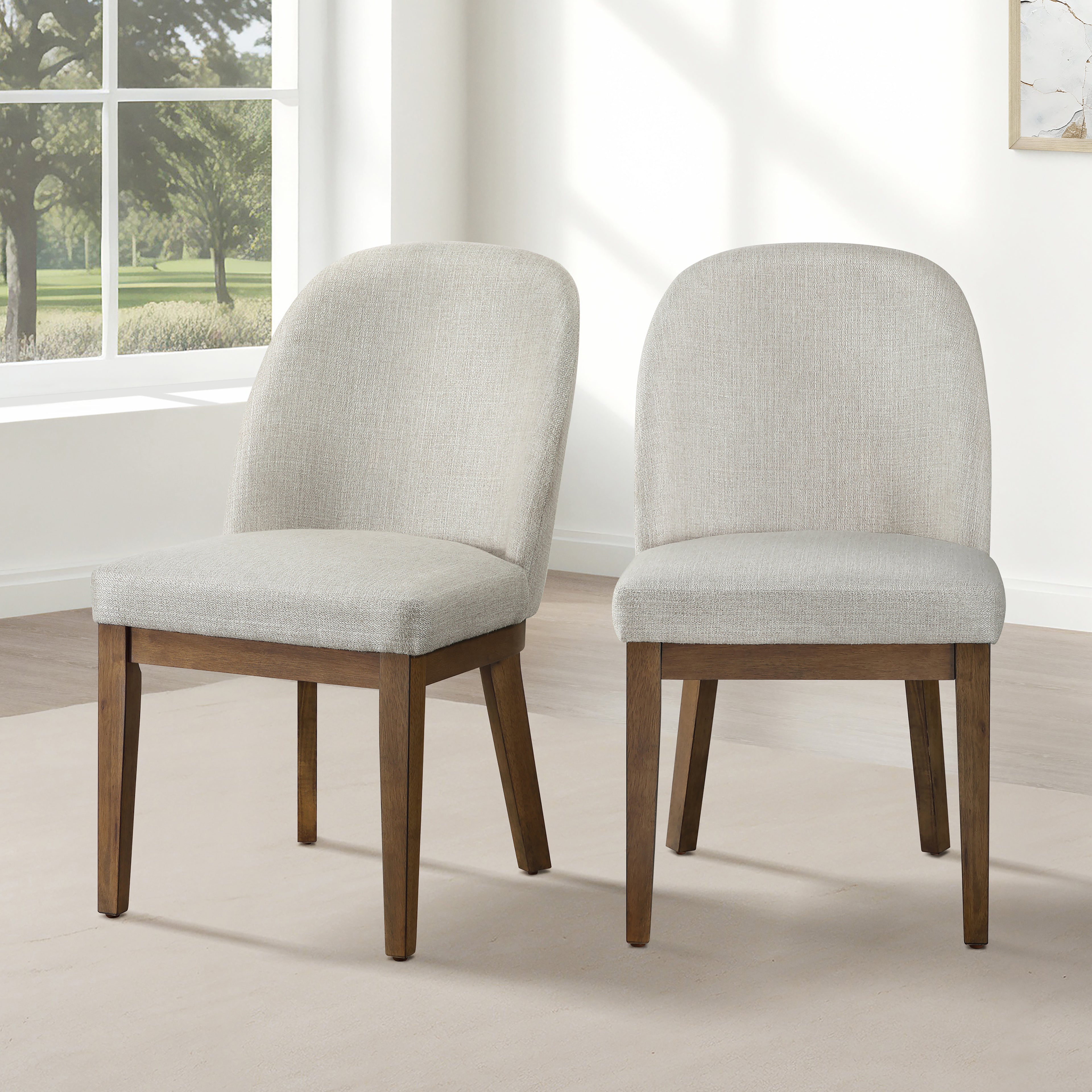 Phoenix Dining Chair (2 Per Carton)-Chestnut