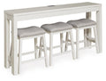 Robbinsdale Counter Height Dining Table and 3 Barstools Set