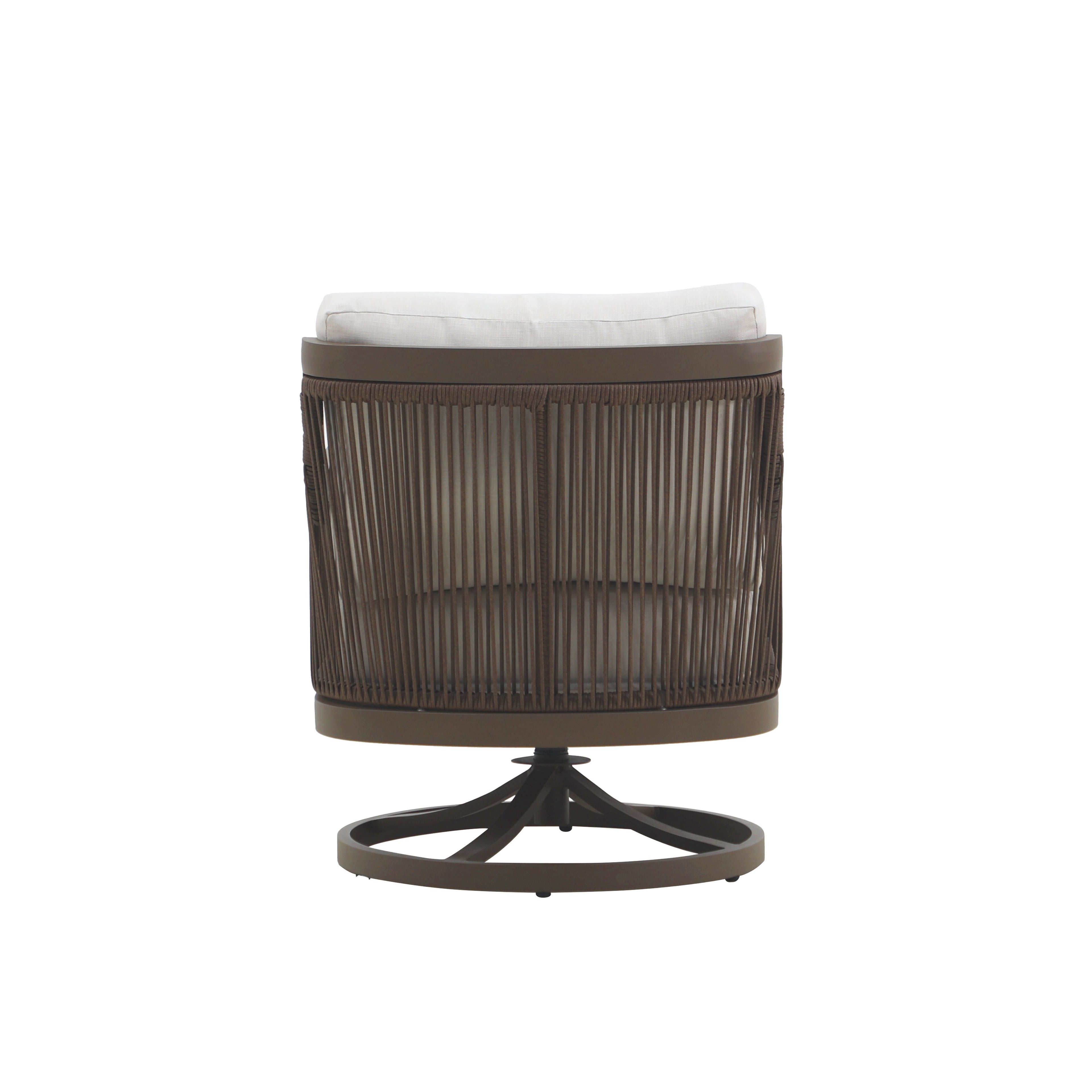 Genova Patio Swivel Club Chair W/Accent Pillow (2 Per Carton)