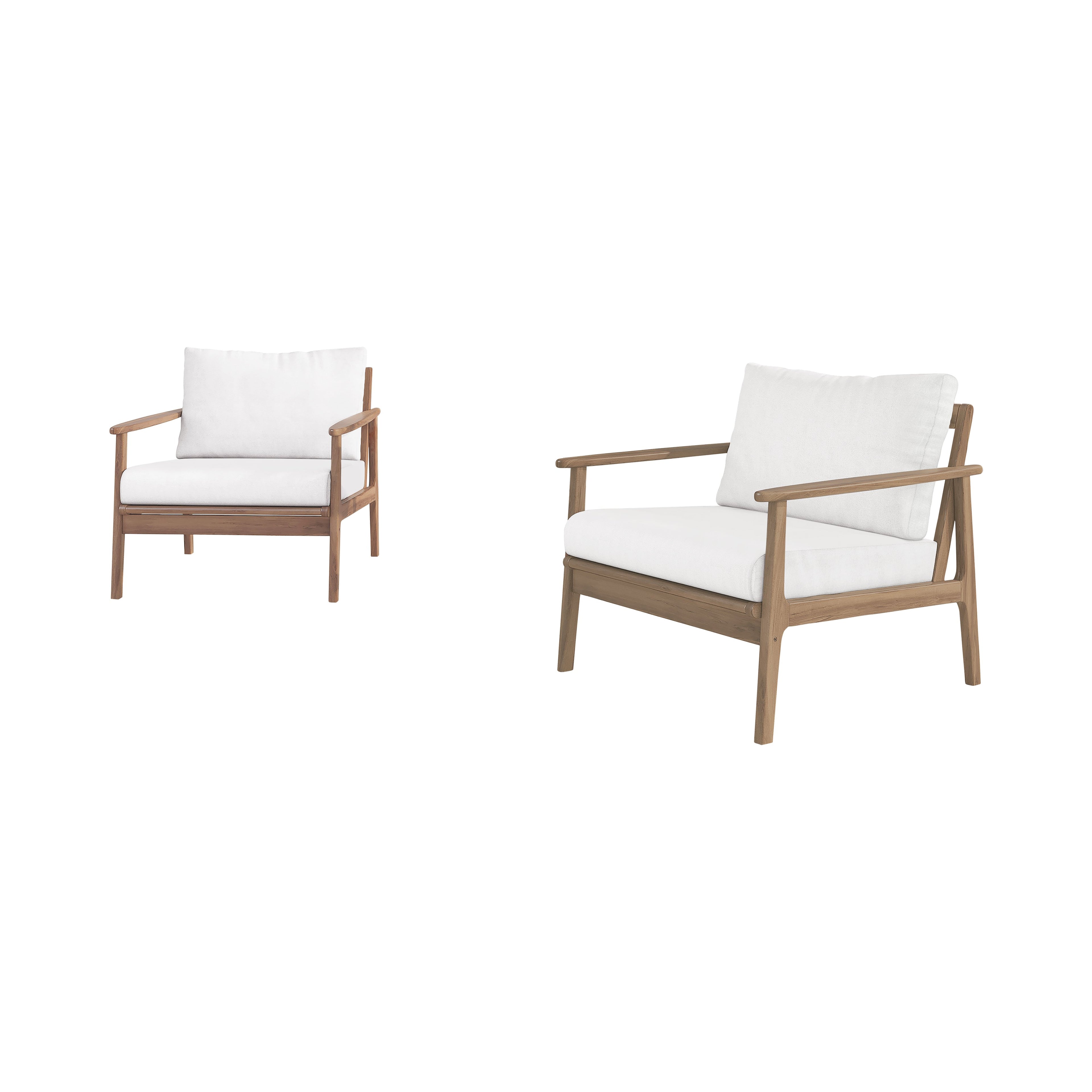 Ashton Patio Club Chair (2 Per Carton)-Natural
