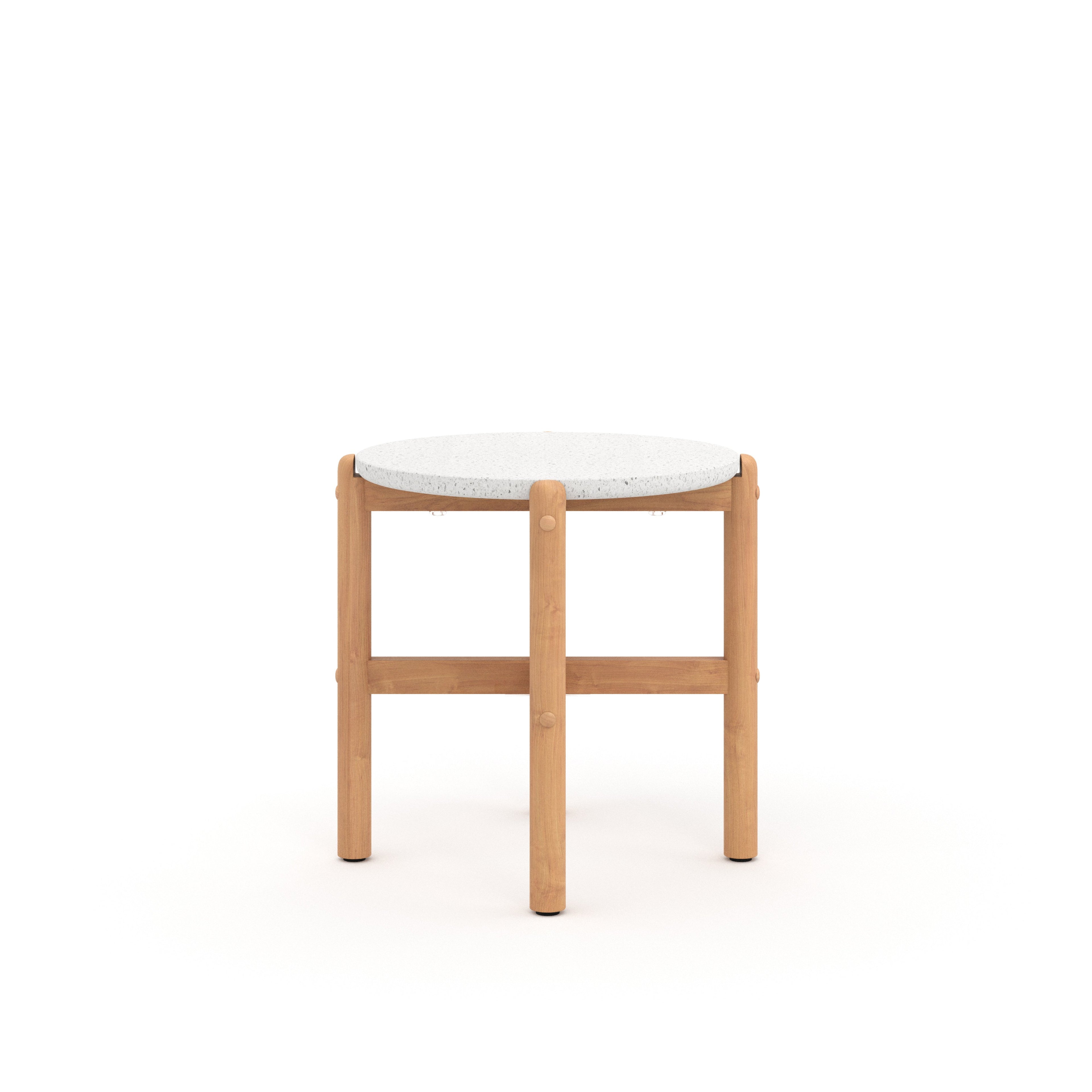 Solstice End Table Wood Base