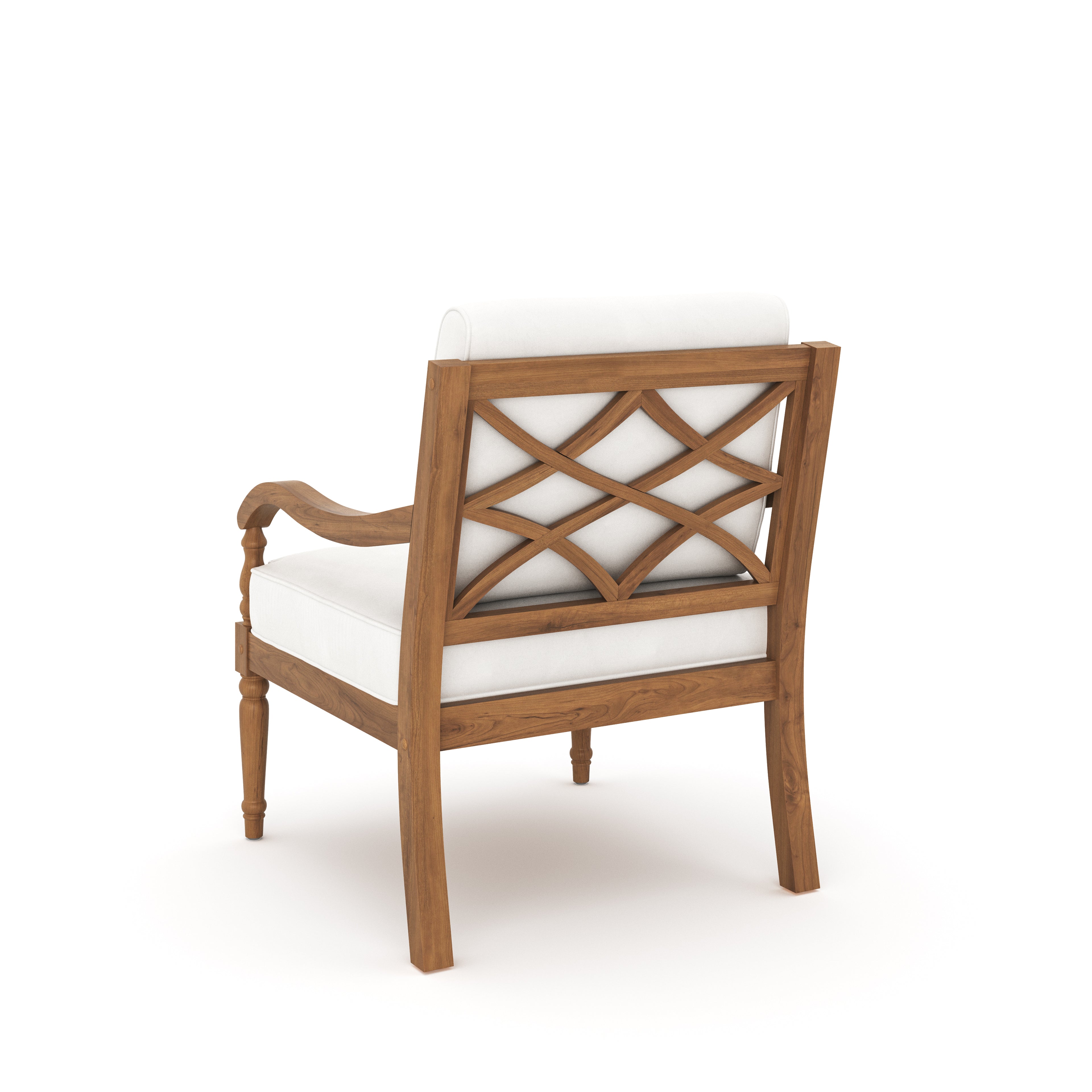 Savannah Club Chair (2 Per Carton) -White Linen