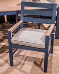 East Beach Outdoor Arm Chair with Cushion (Set of 2)