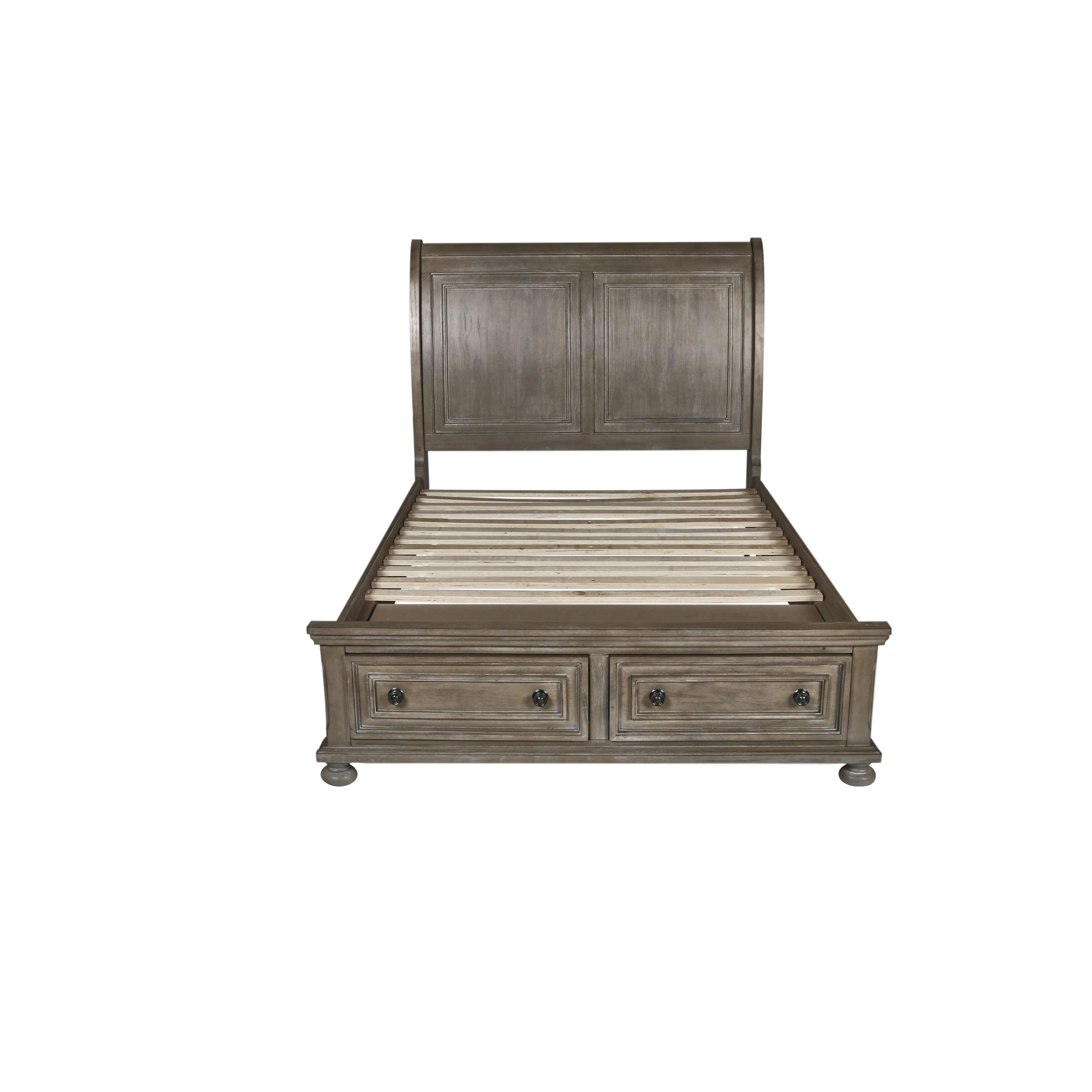 ALLEGRA Eastern King-California King K HEADBOARD-PEWTER