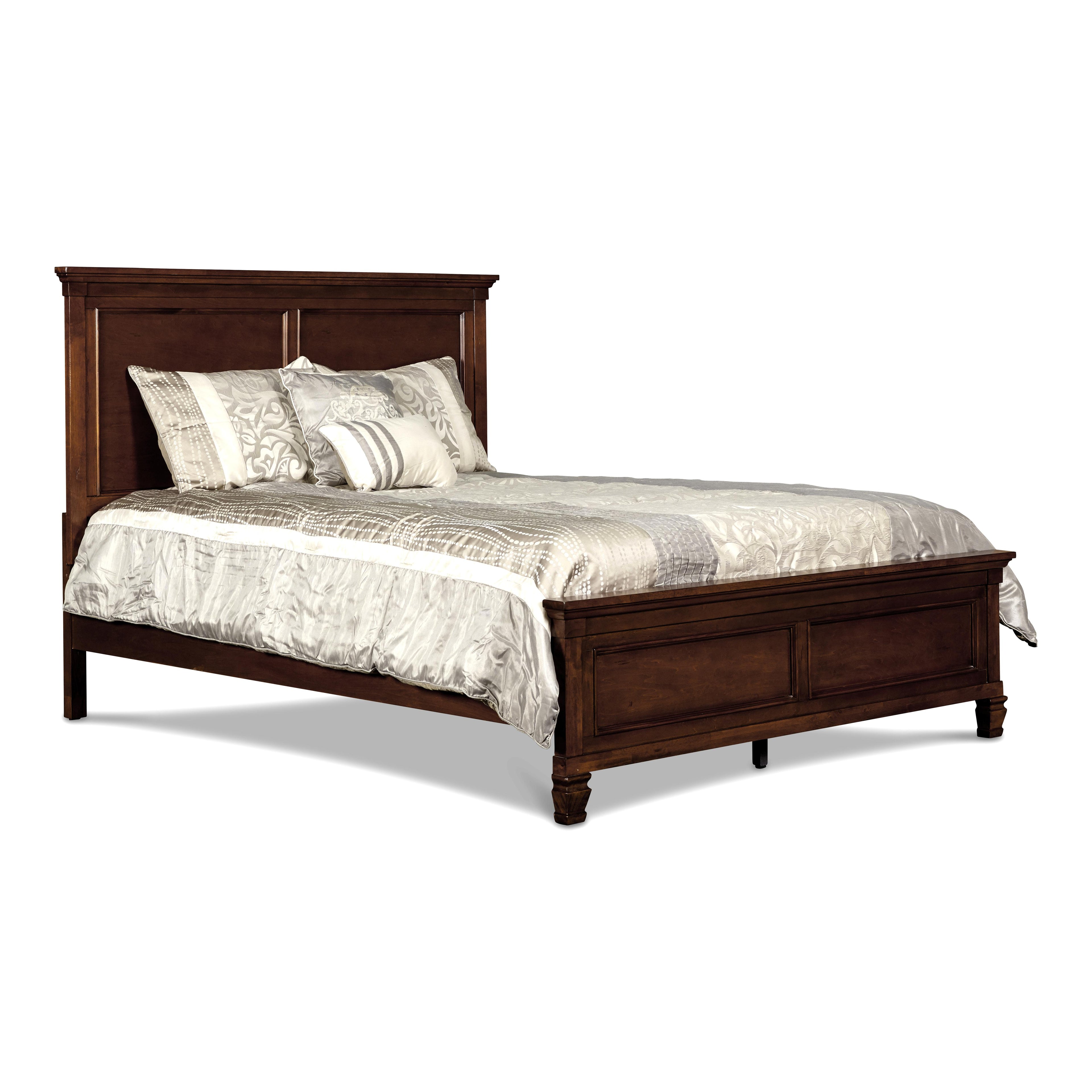 TAMARACK California King WK SIDE RAILS- BRN CHERRY