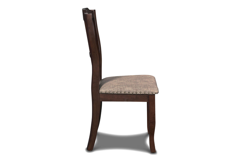 BIXBY  DINING CHAIR (2 PER CARTON)-ESPRESSO