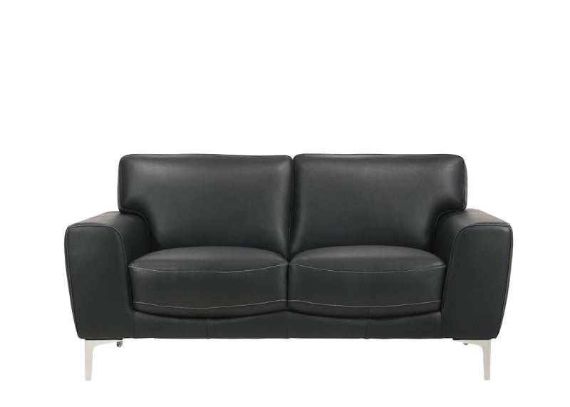 CARRARA LOVESEAT-BLACK