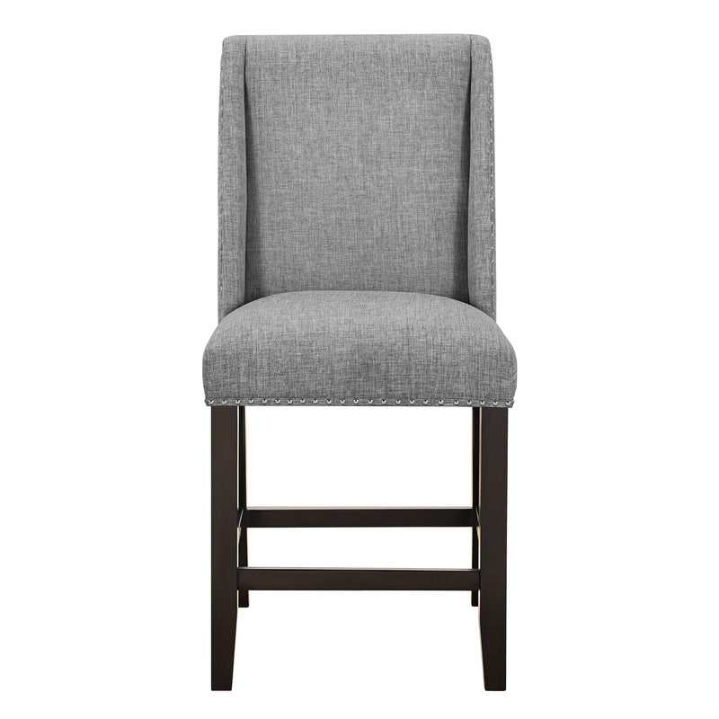 FAUST COUNTER CHAIR (2 PER CARTON)-GRAY