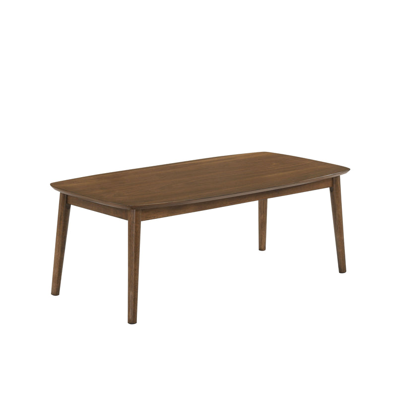 FELIX COFFEE TABLE & 2 END TABLE SET-NATURAL WALNUT