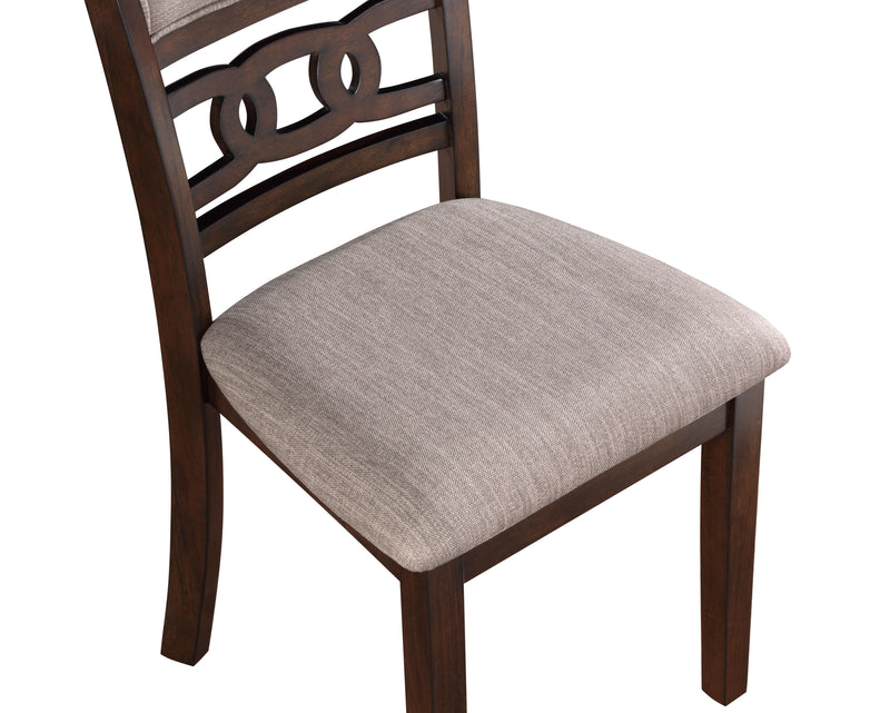 GIA DINING CHAIRS (2/CTN)-CHERRY