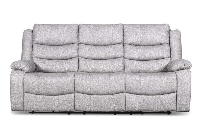 GRANADA DUAL RECLINER SOFA-GRAY