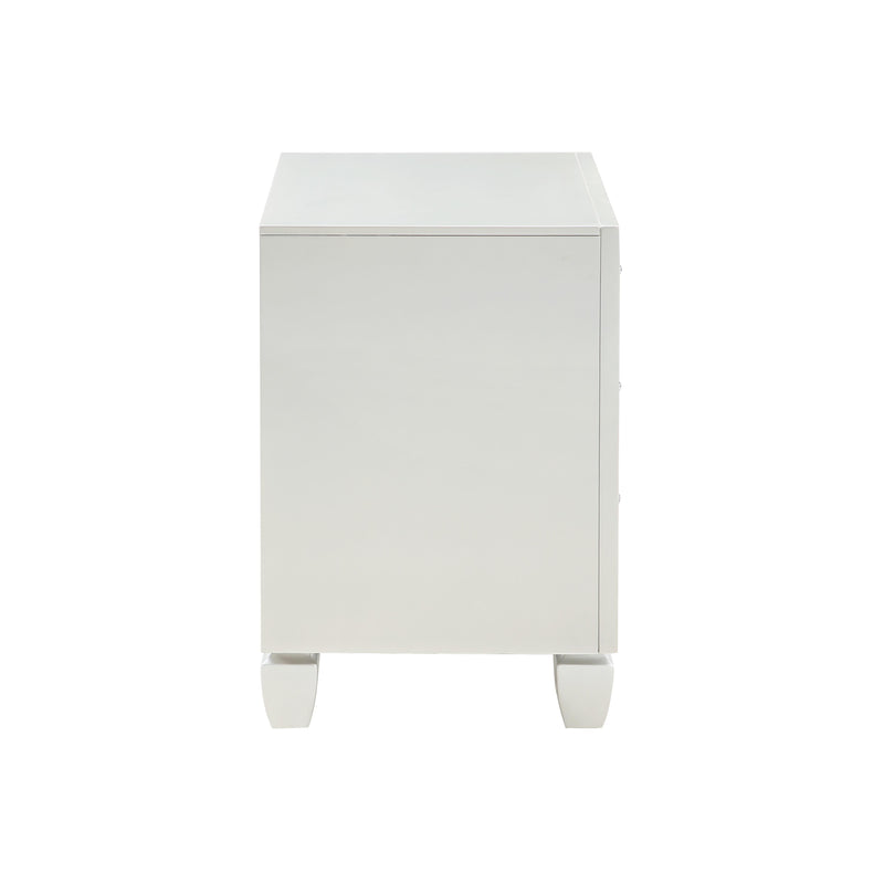 HARLEQUIN NIGHTSTAND-PLATINUM