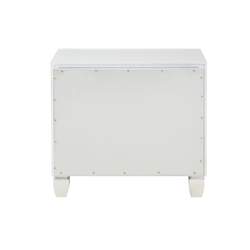 HARLEQUIN NIGHTSTAND-PLATINUM