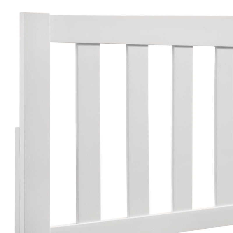 LEO 4/6 F SLAT BED-HB/FB/RAILS-WHITE