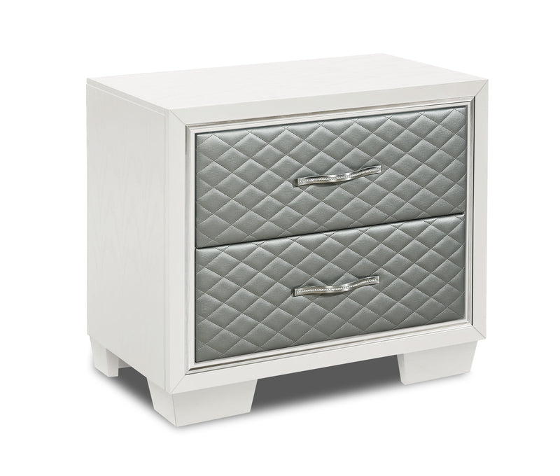 LUXOR NIGHTSTAND-WHITE image