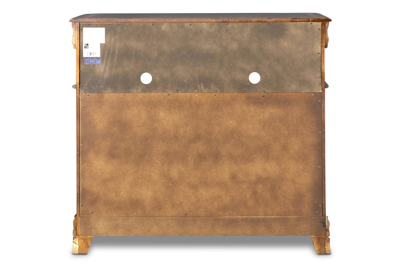 SHERIDAN MEDIA CHEST- BURNISHED CHERRY