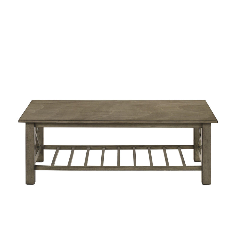 VESTA COFFEE TABLE & 2 END TABLE SET-GRAY