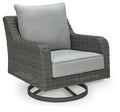 Elite Park Outdoor Swivel Lounge with Cushion