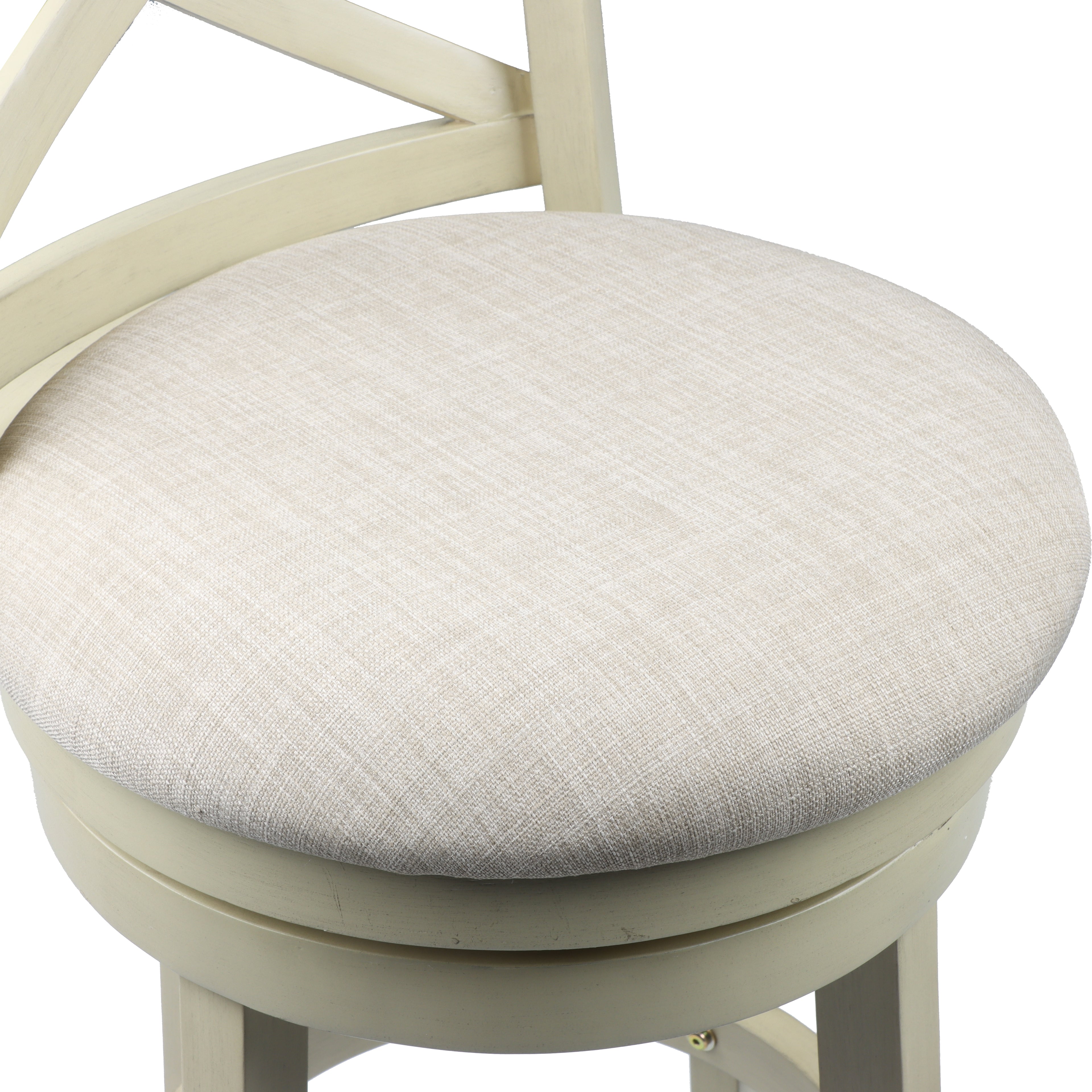 York 29" Bar Stool-White