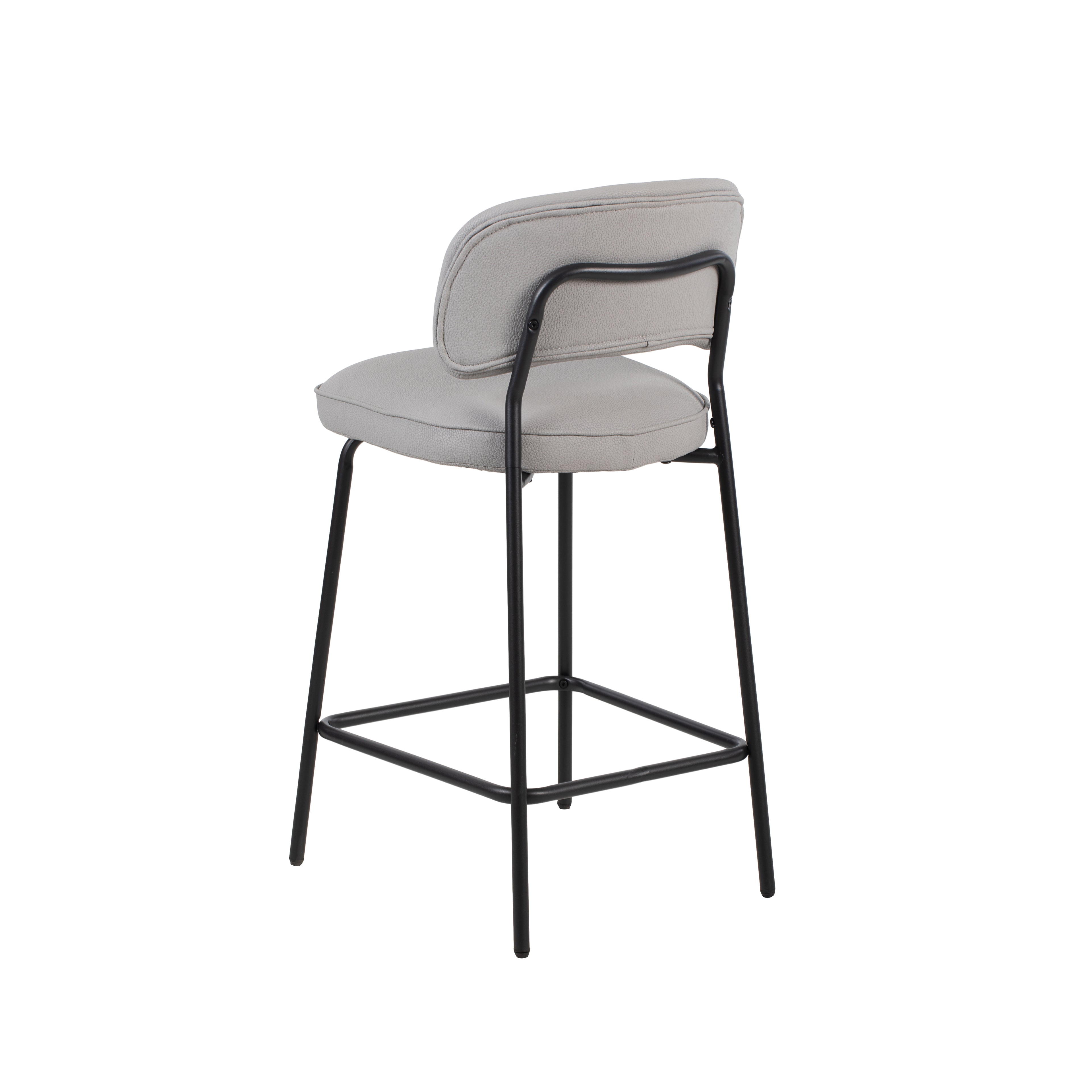 Blythe Ivory Vegan Leather Counter Chair (2 Per Carton)