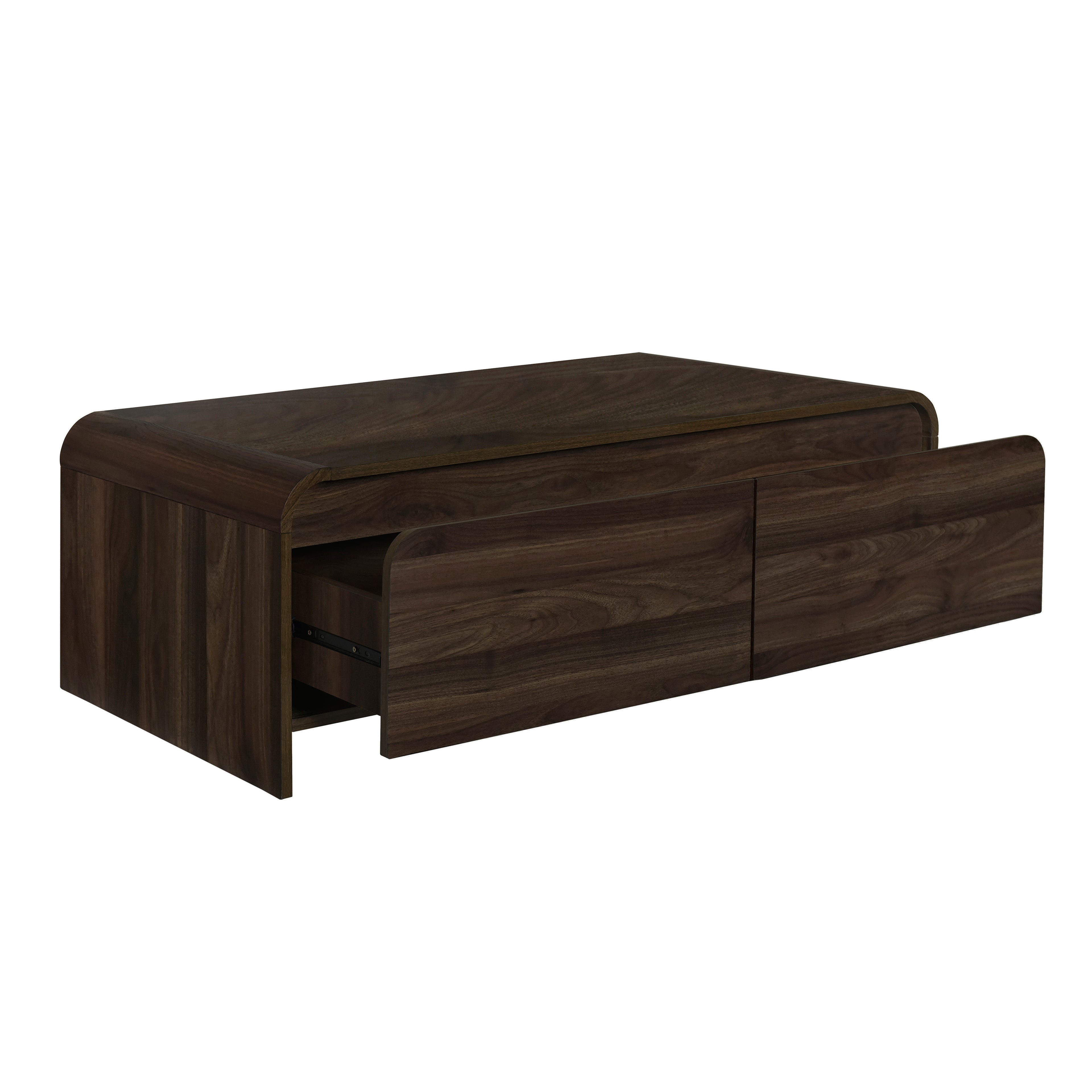 Mara Cocktail Table-Walnut