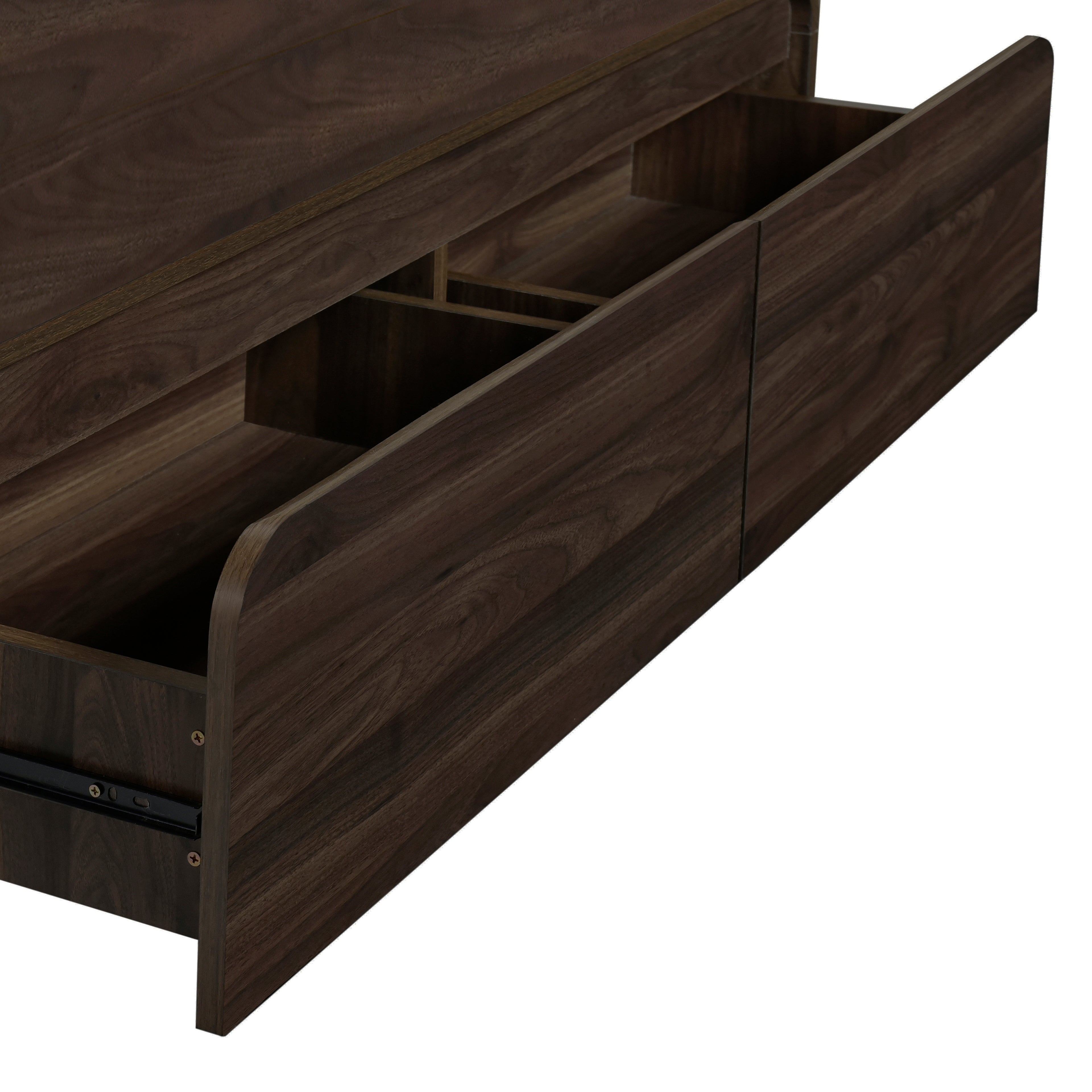 Mara Cocktail Table-Walnut