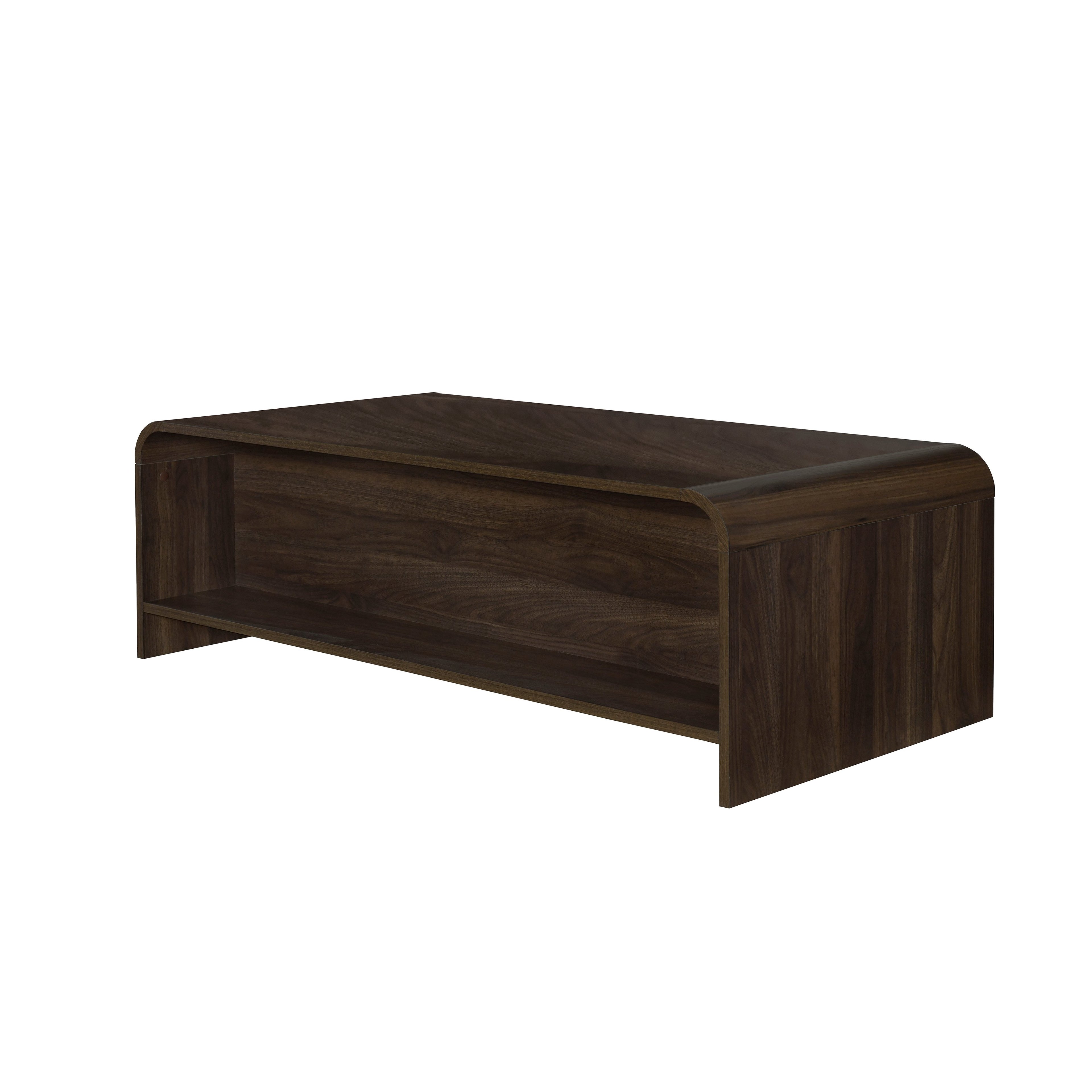 Mara Cocktail Table-Walnut
