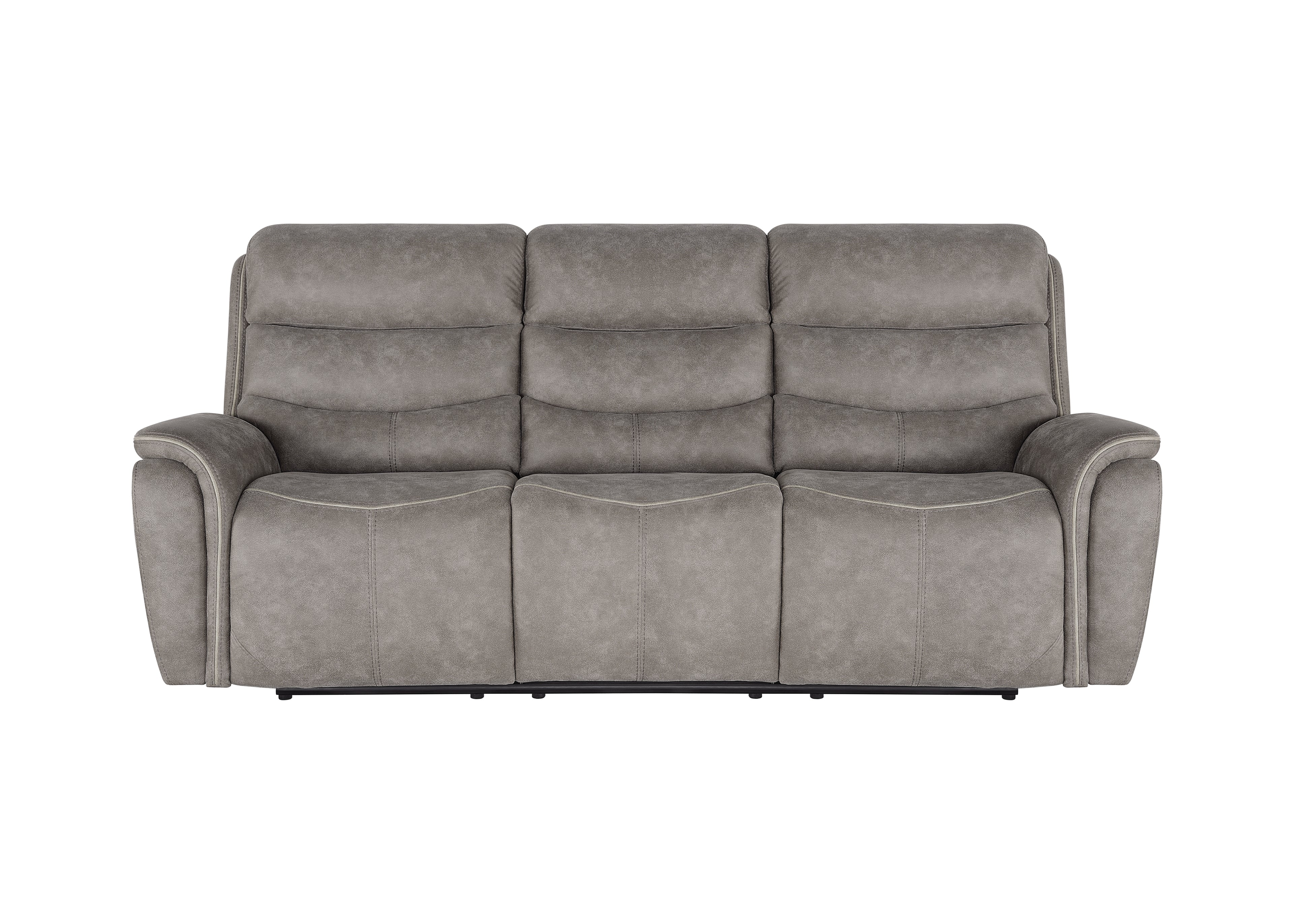 Kamari Sofa W/Dual Recliner-Gray