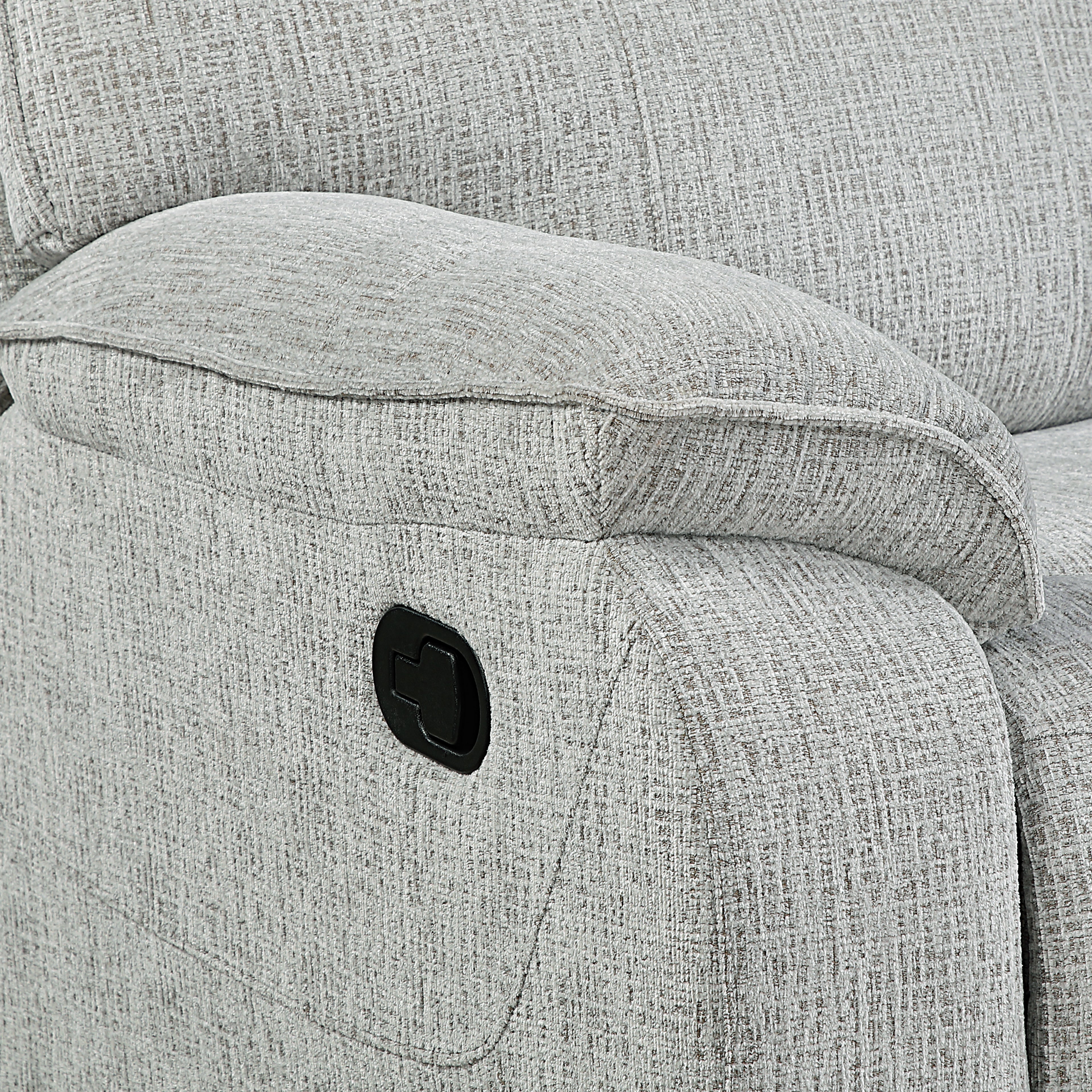 Chablis Glider Recliner W/Heat & Massage-Mist Gray