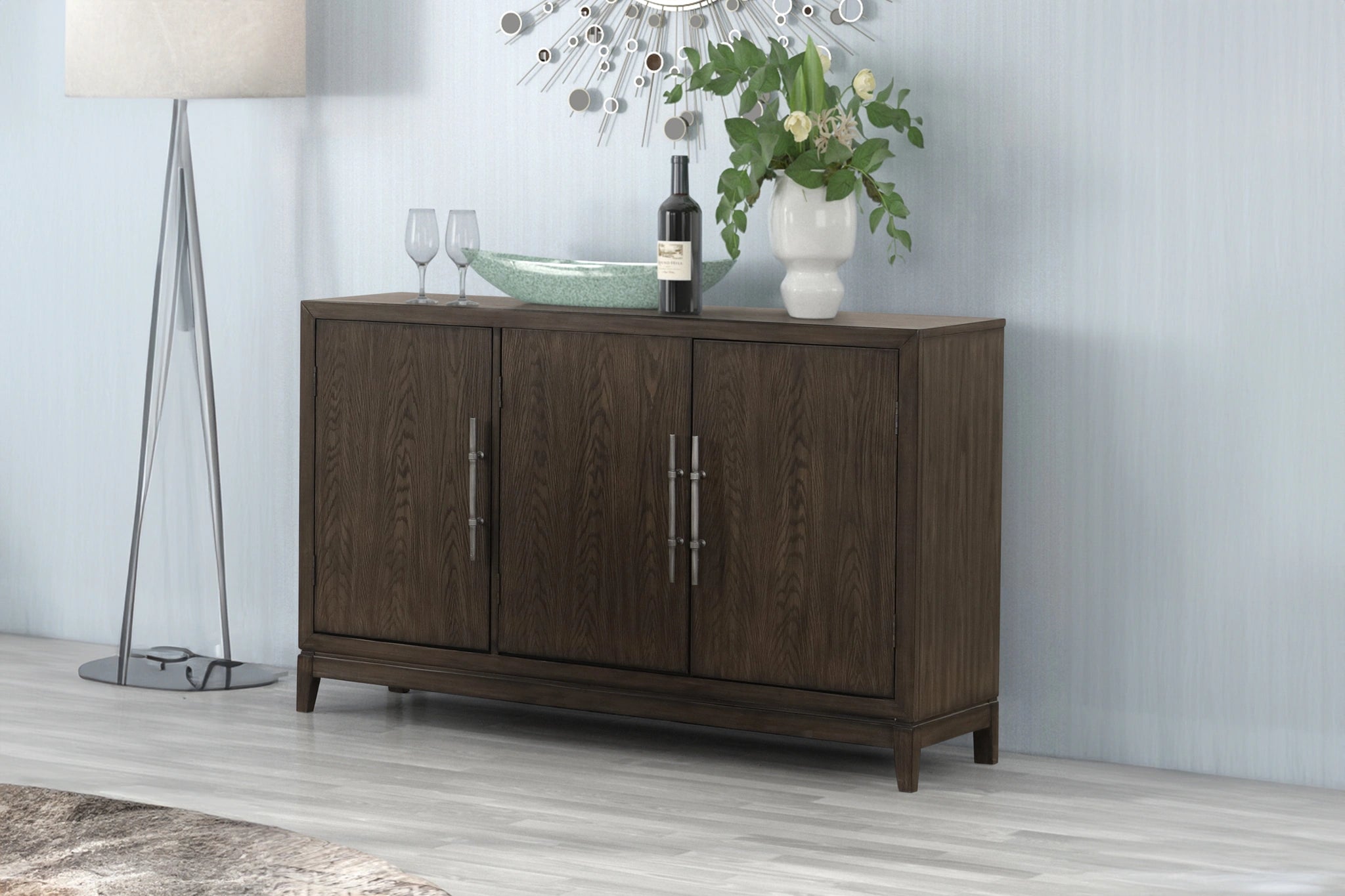 Cityscape Server-Walnut