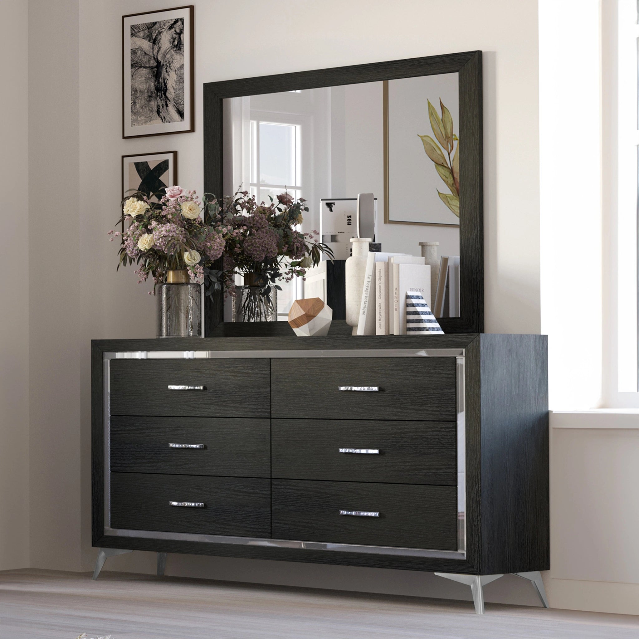 Huxley Mirror-Black