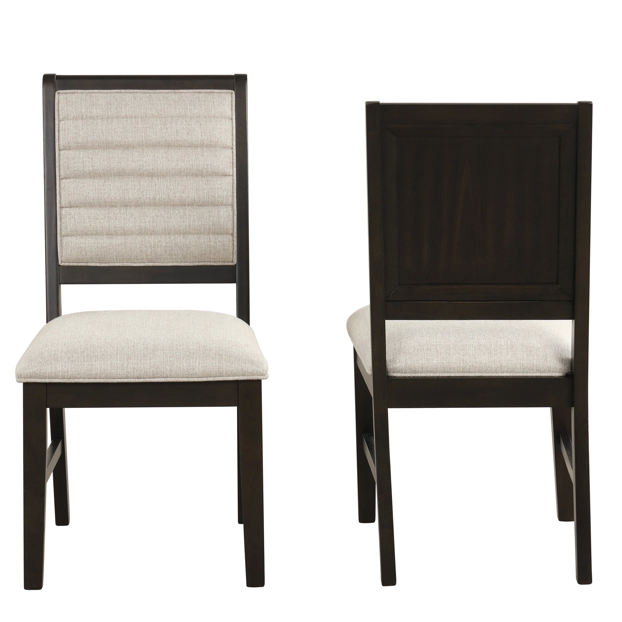 Plateau Side Chair (2 Per Carton)-Rustic Espresso