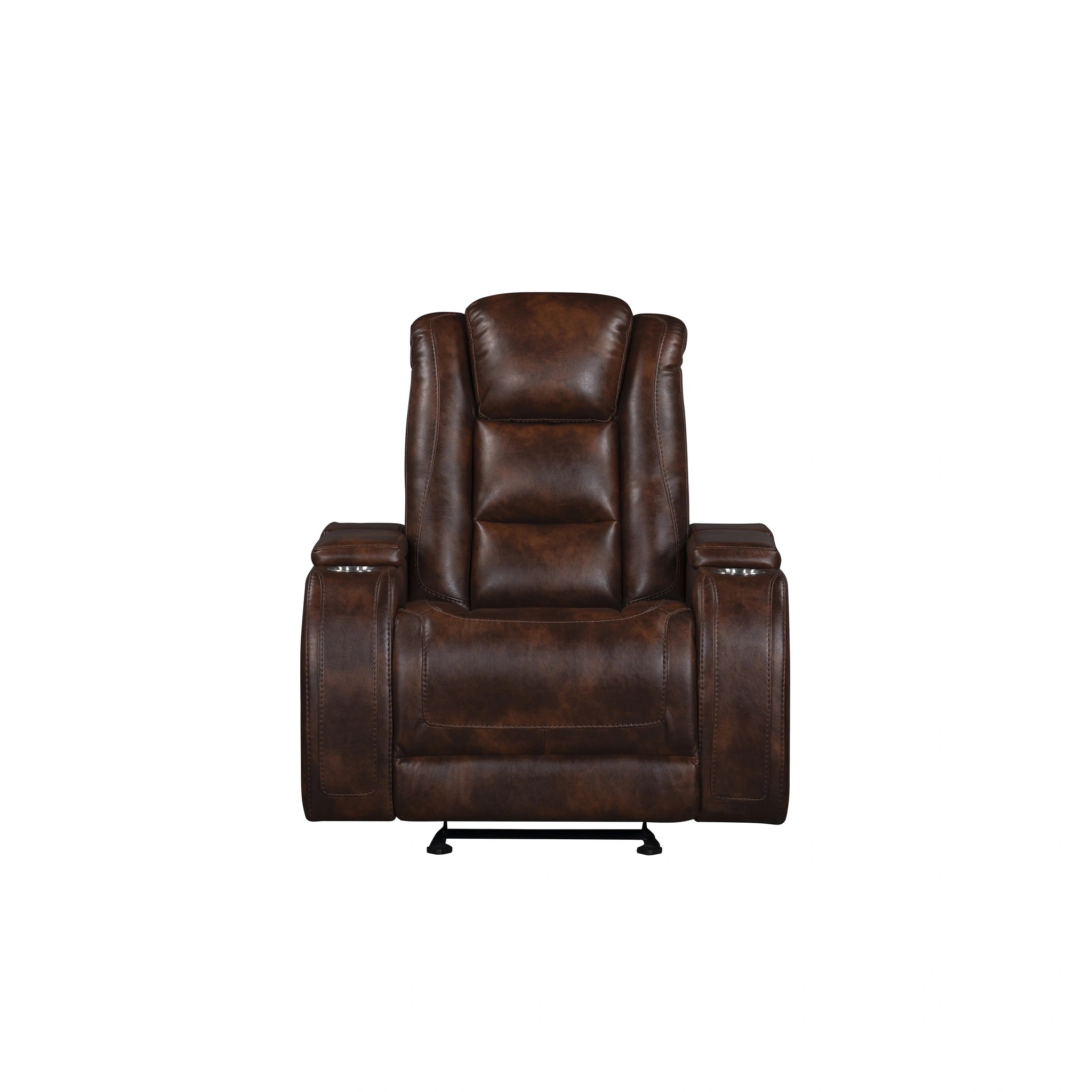 Chester Glider Recliner-Brown