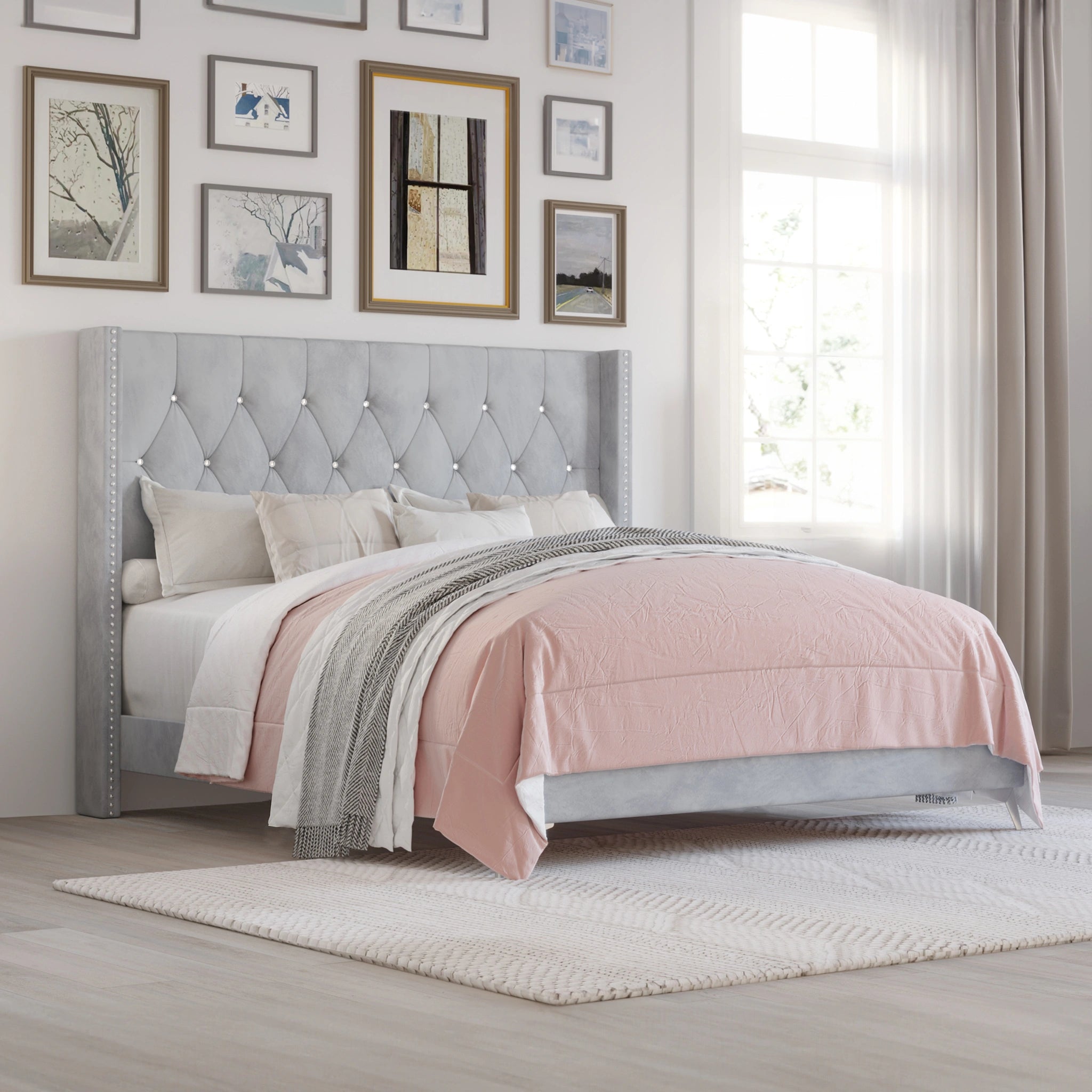 Huxley 6/6 Ek Hb, Fb And Slats-Gray