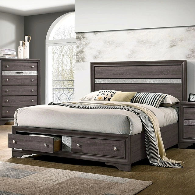 Chrissy Gray E.King Bed
