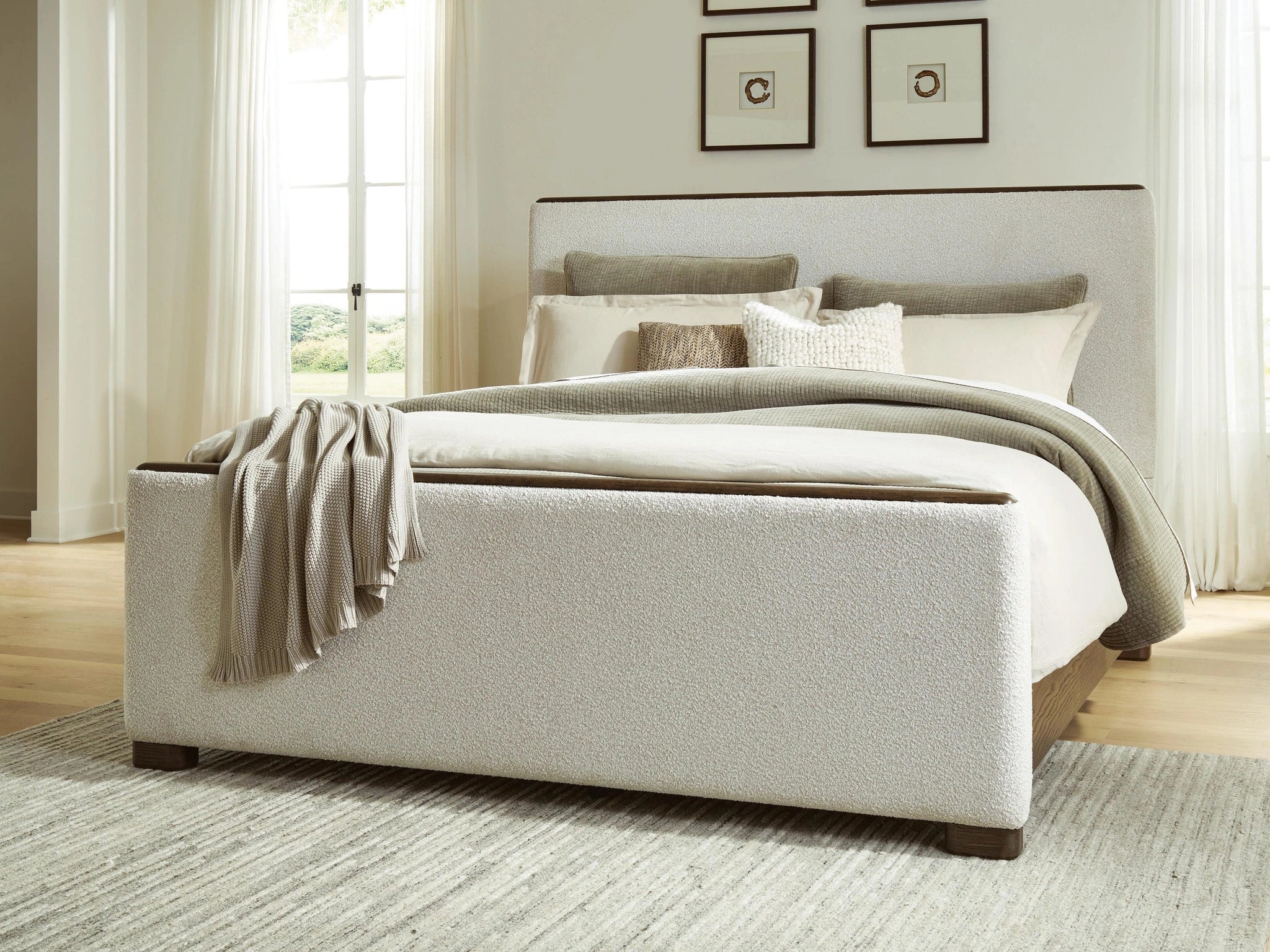 Radkin Upholstered Panel Bed