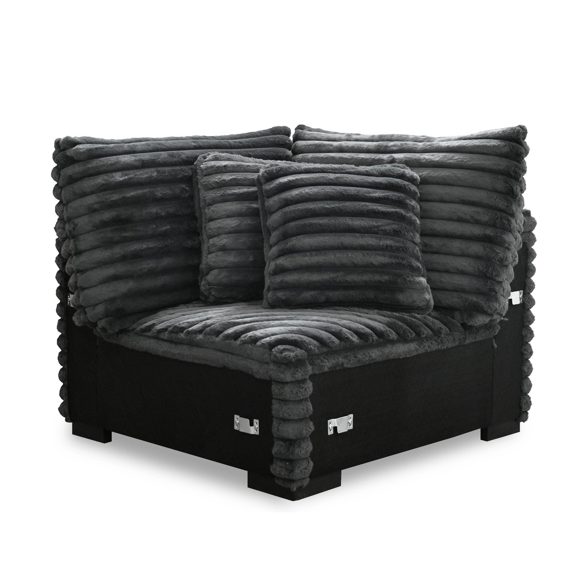 Embrace Wedge-Charcoal