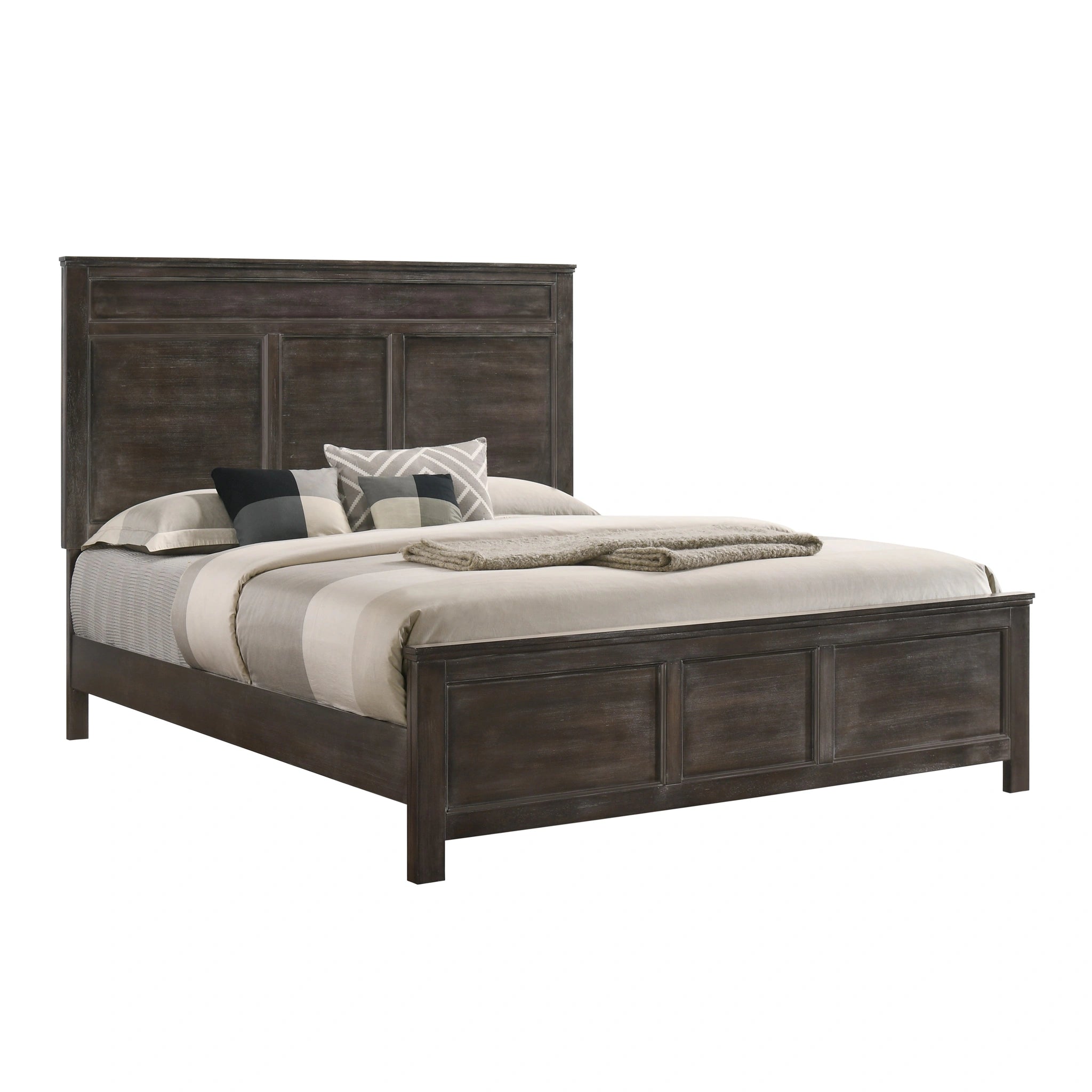 ANDOVER California King WK SIDE RAILS - NUTMEG