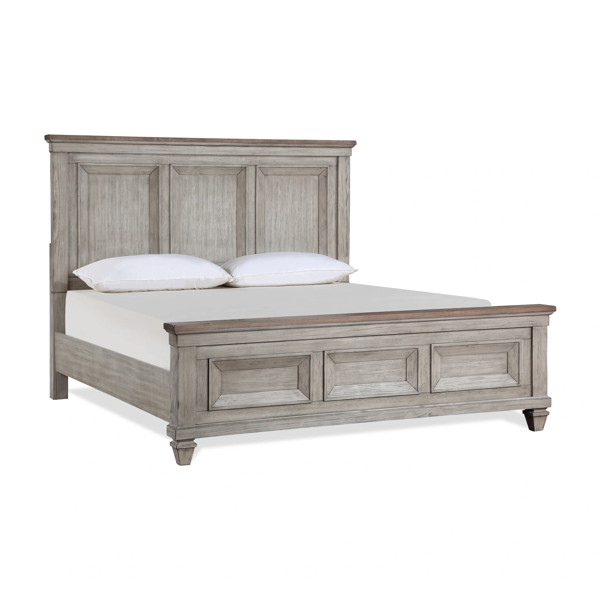 MARIANA Eastern King-California King EK/WK FOOTBOARD & SLATS-VINTAGE CREME