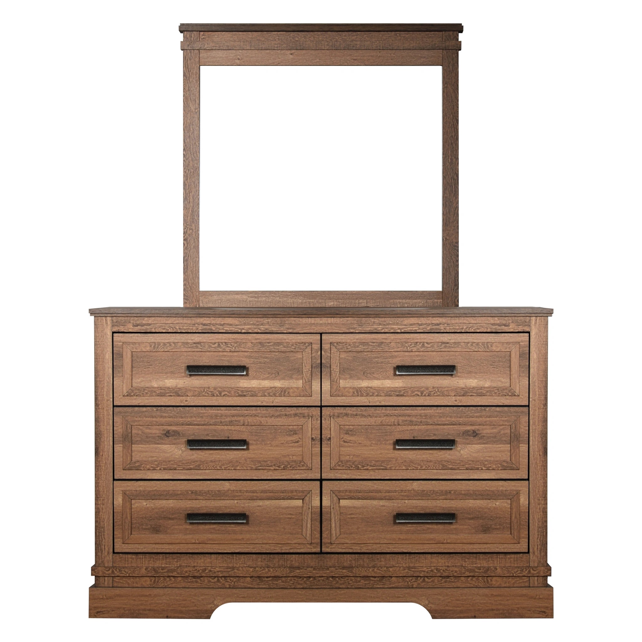 Coventry Hall Mirror-Pecan