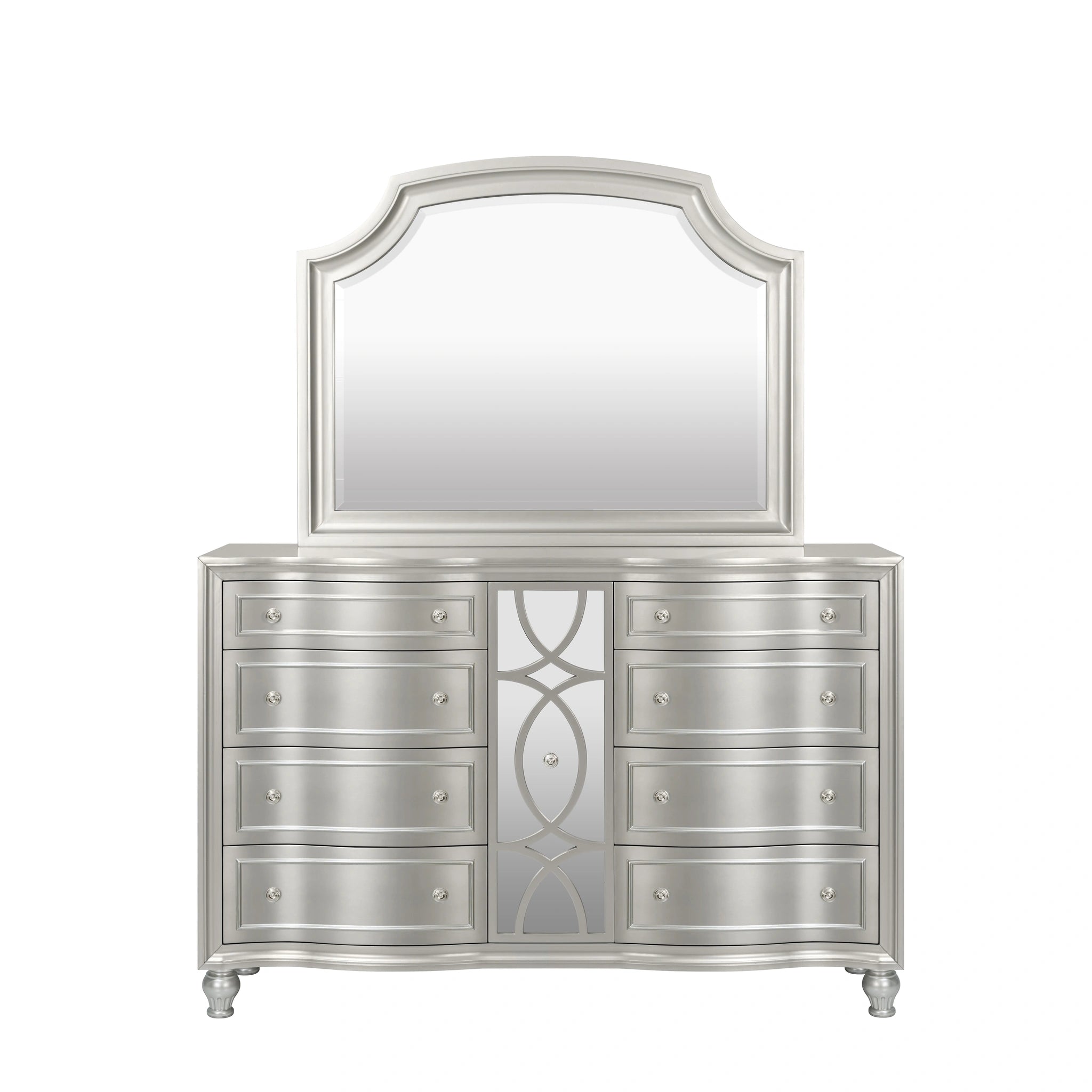 Reflections Dresser Mirror-Silver – Furnish 123