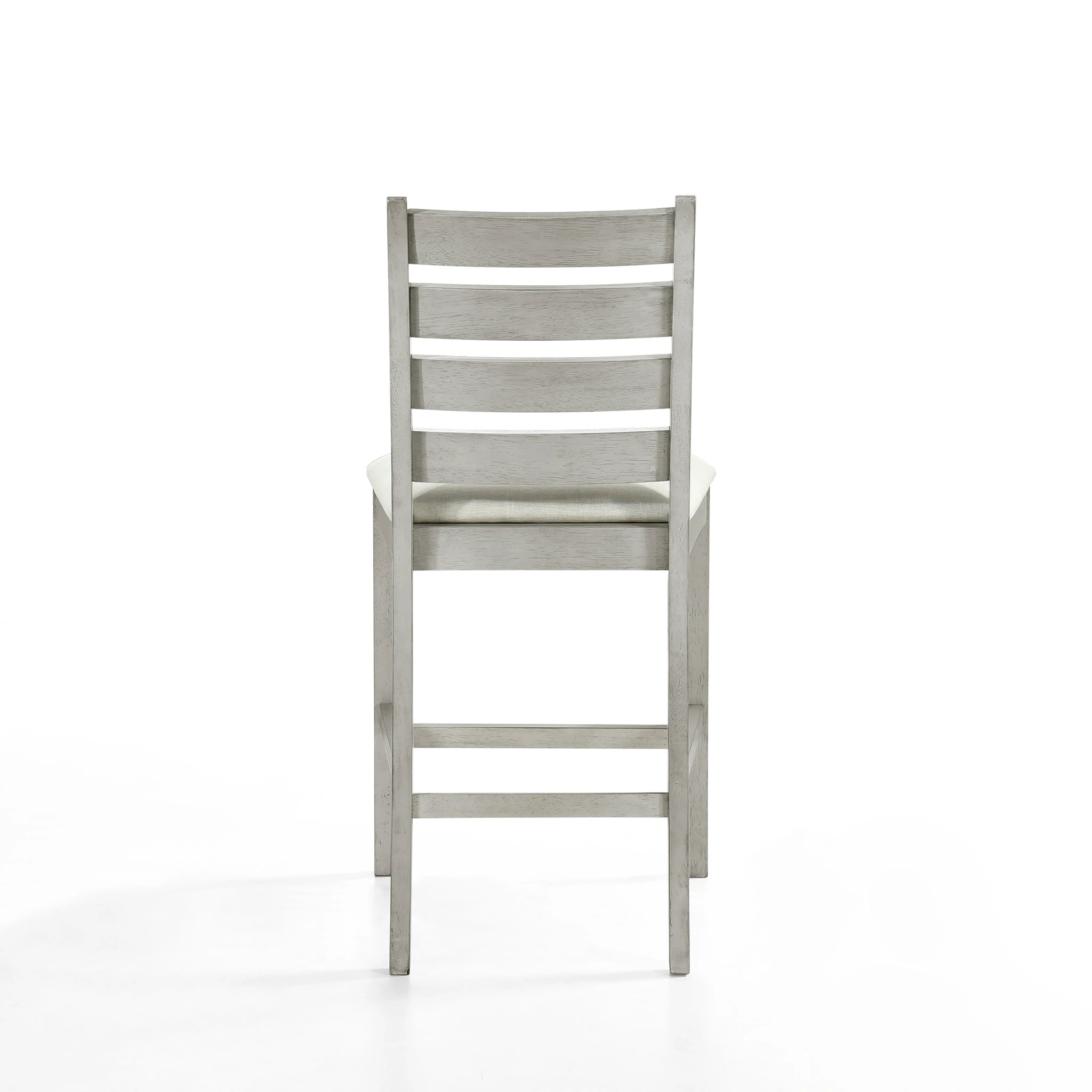 Pascal Ladderback Counter Chair (2 Per Carton)-Driftwood