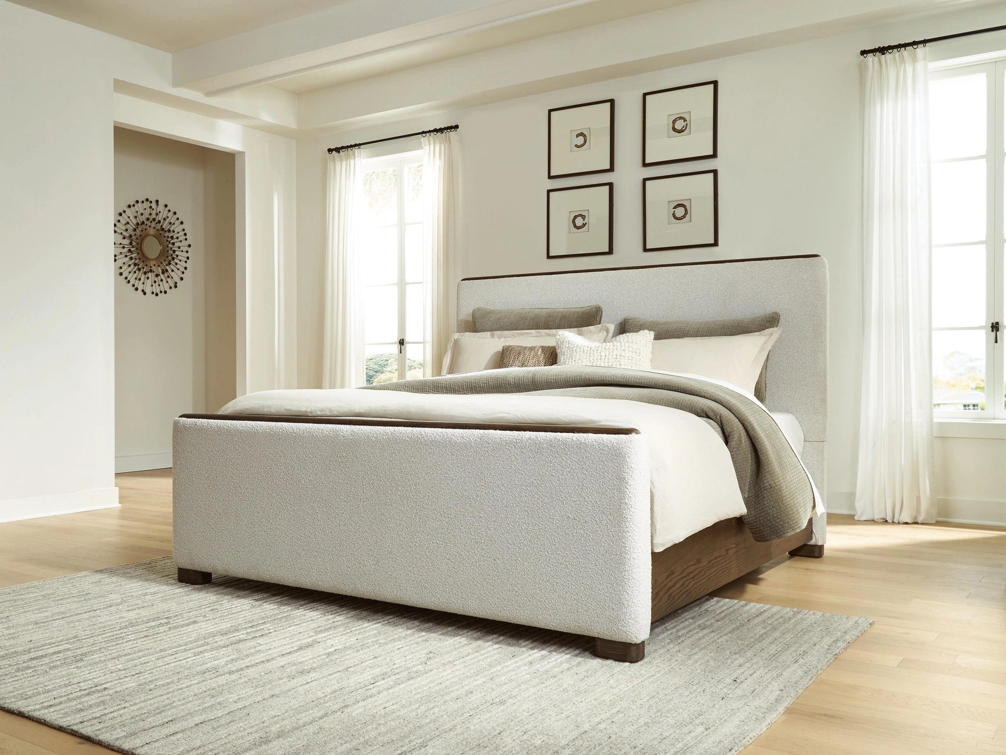 Radkin Upholstered Panel Bed