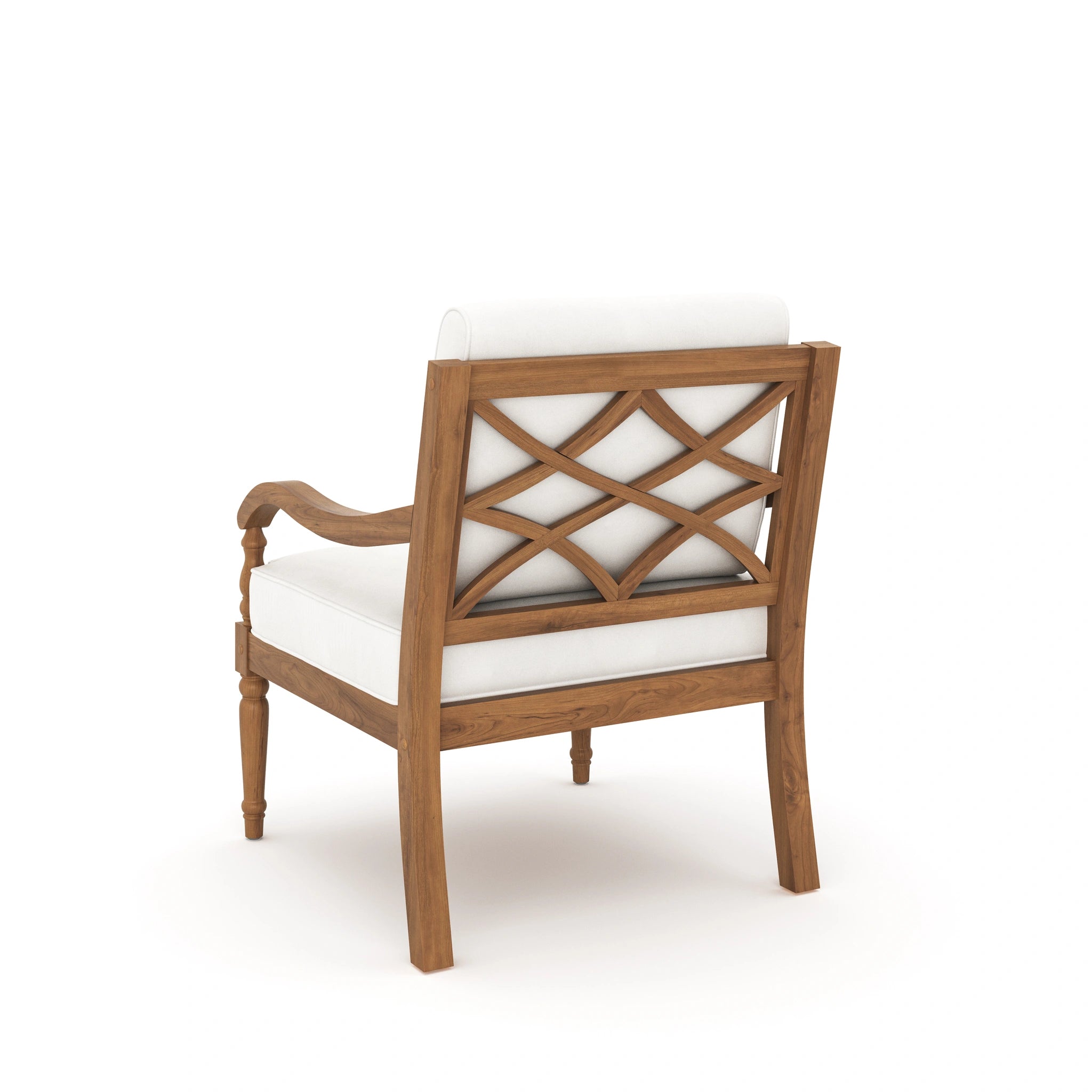 Savannah Club Chair (2 Per Carton) -White Linen