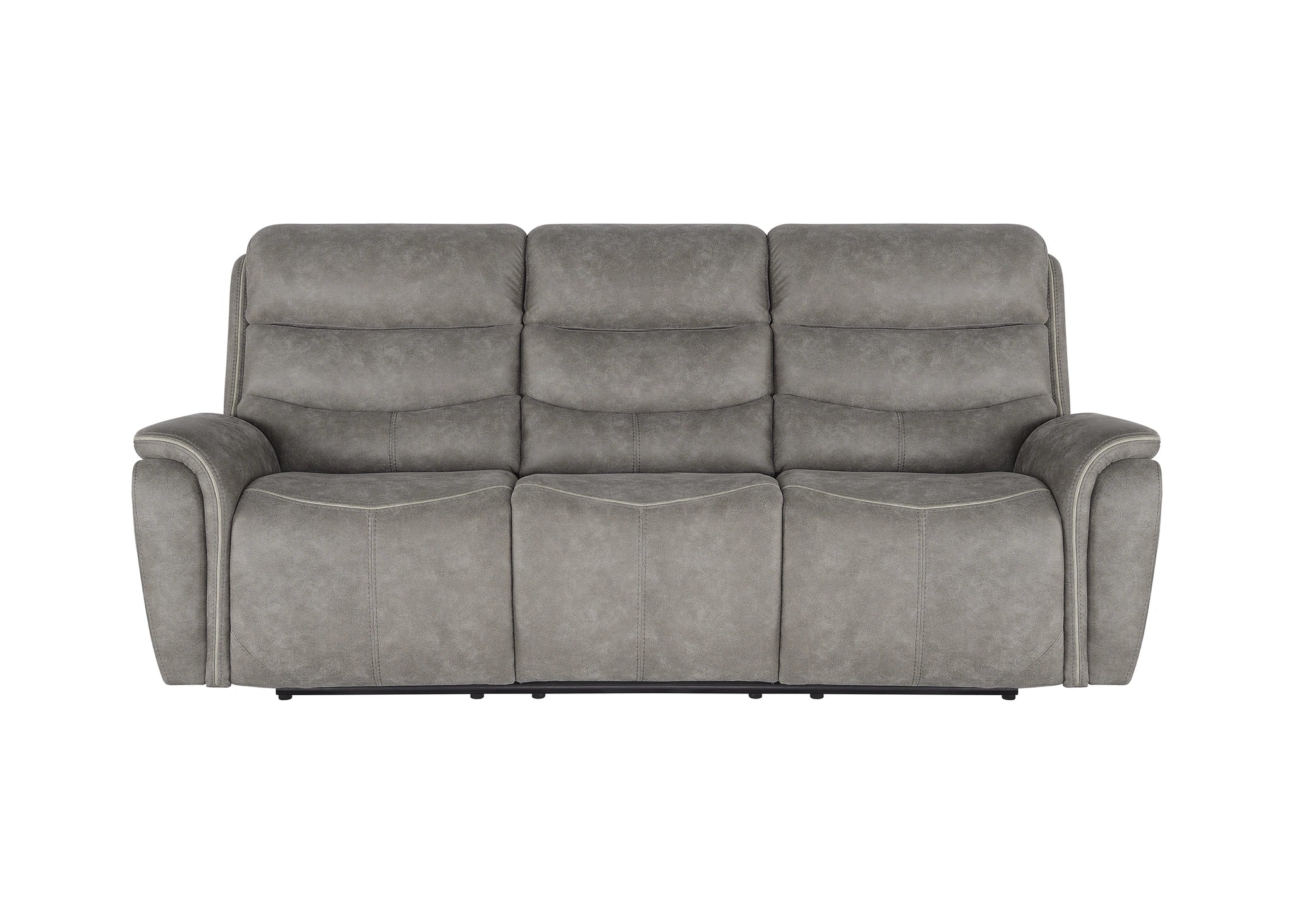 Kamari Sofa W/Dual Recliner-Gray